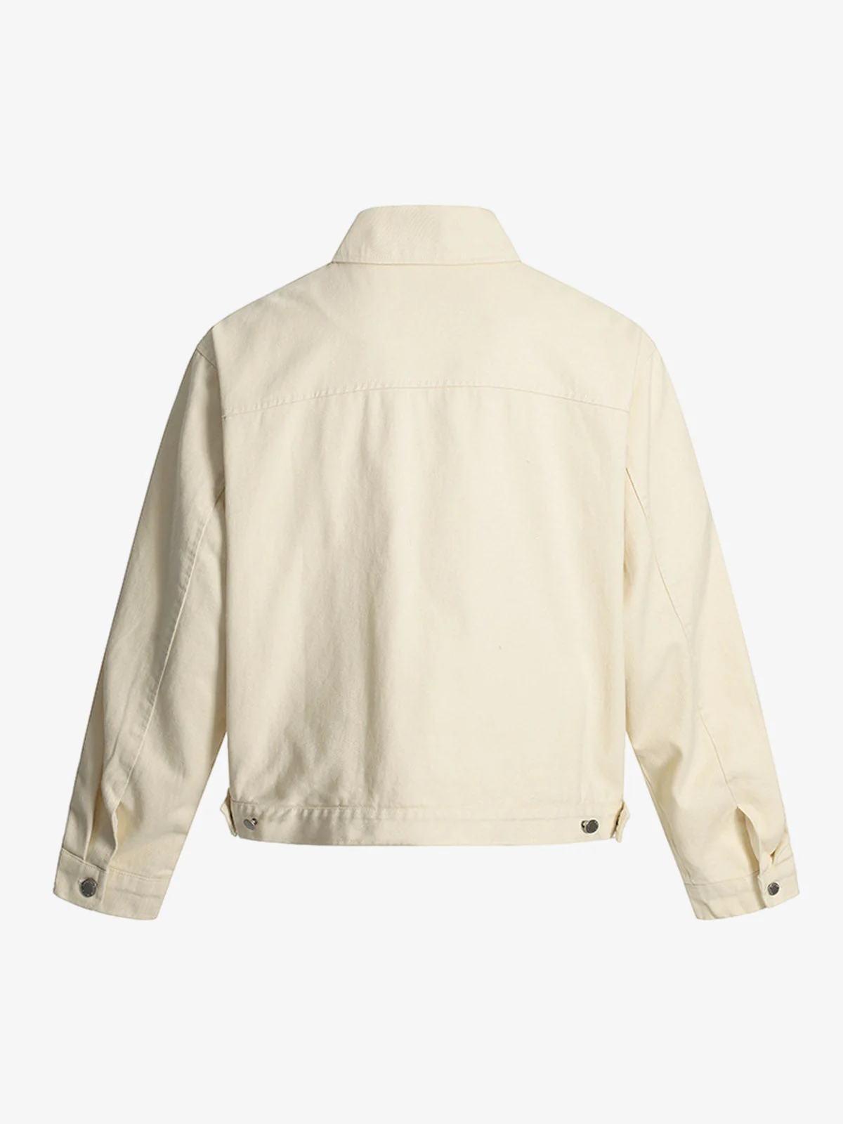 Panel Construction Button-Up Workwear Jacket - Image 3