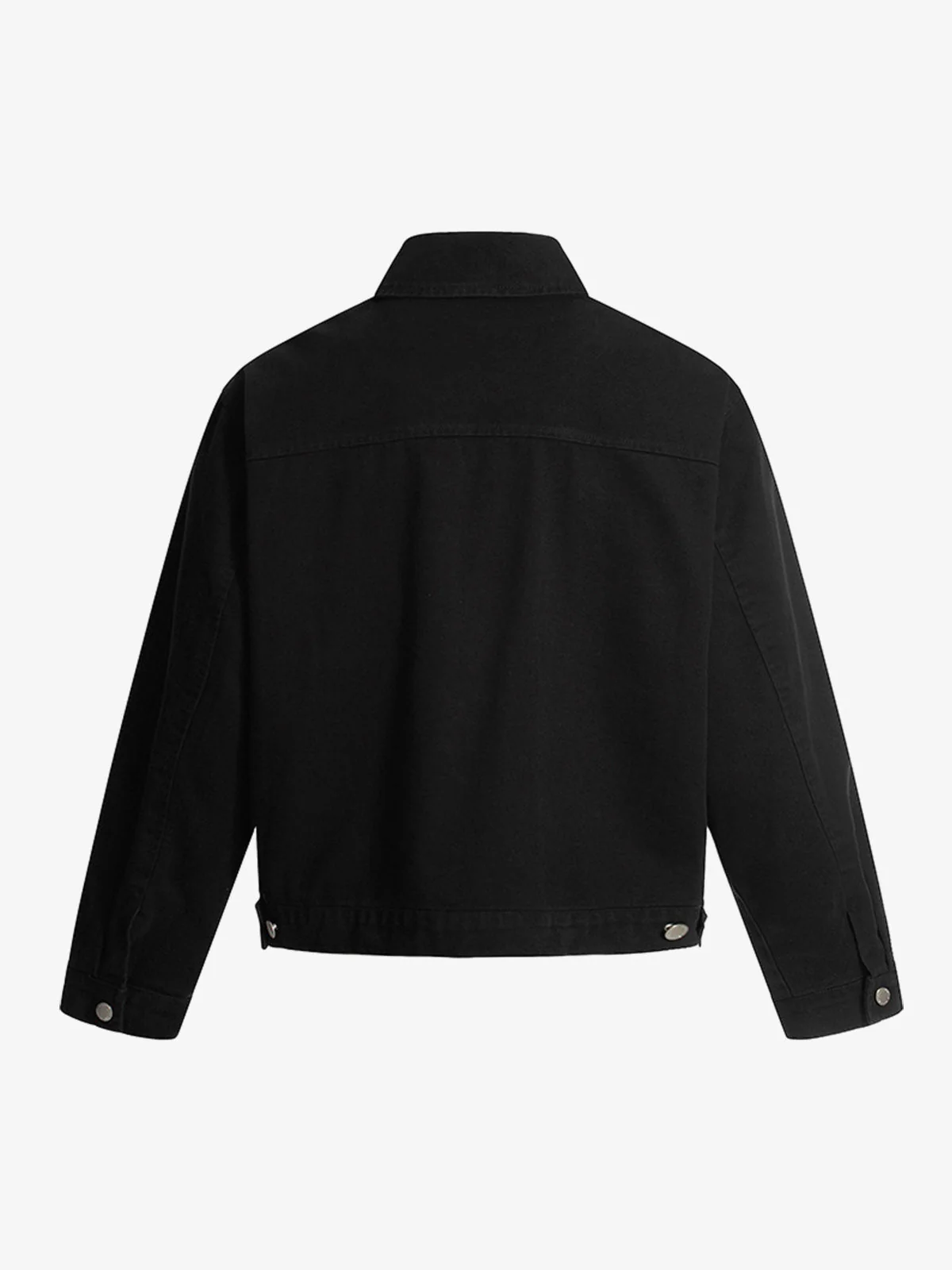Panel Construction Button-Up Workwear Jacket - Image 4