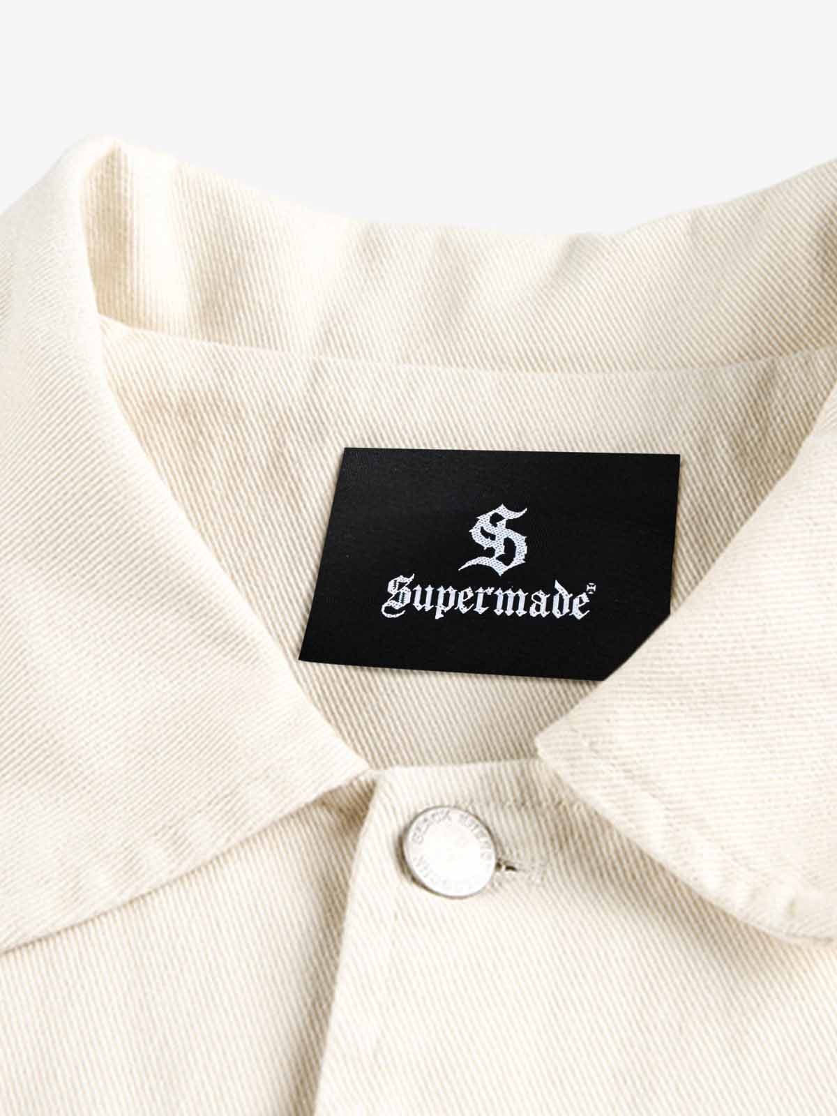 Panel Construction Button-Up Workwear Jacket - Image 5