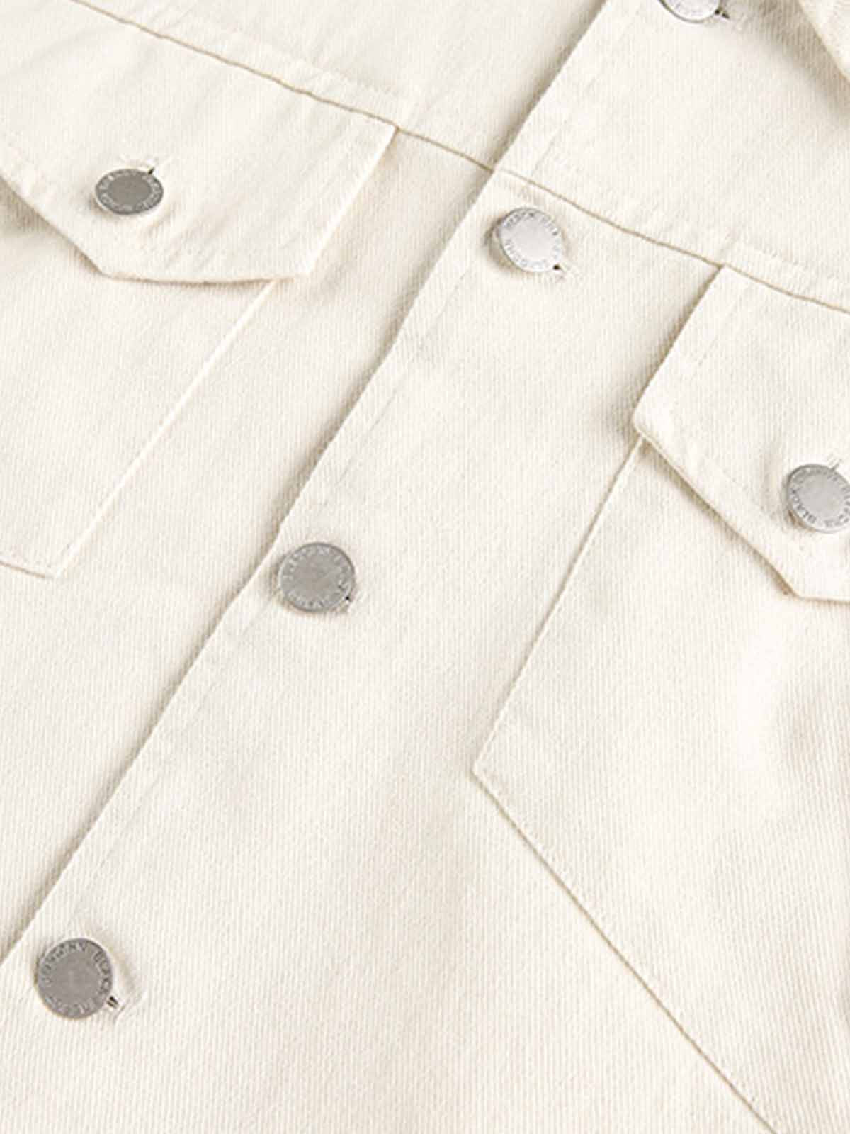 Panel Construction Button-Up Workwear Jacket - Image 7