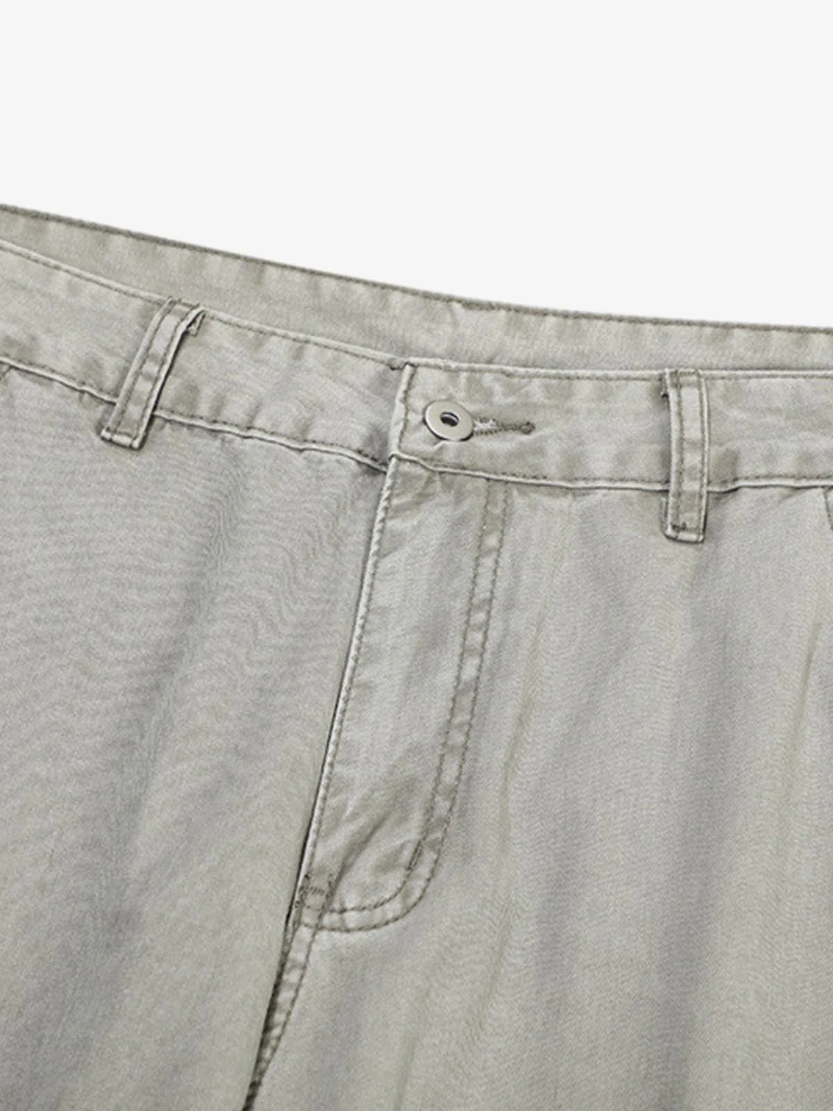 Patchwork Multi-Pocket Workwear Casual Machete Pants - Image 9