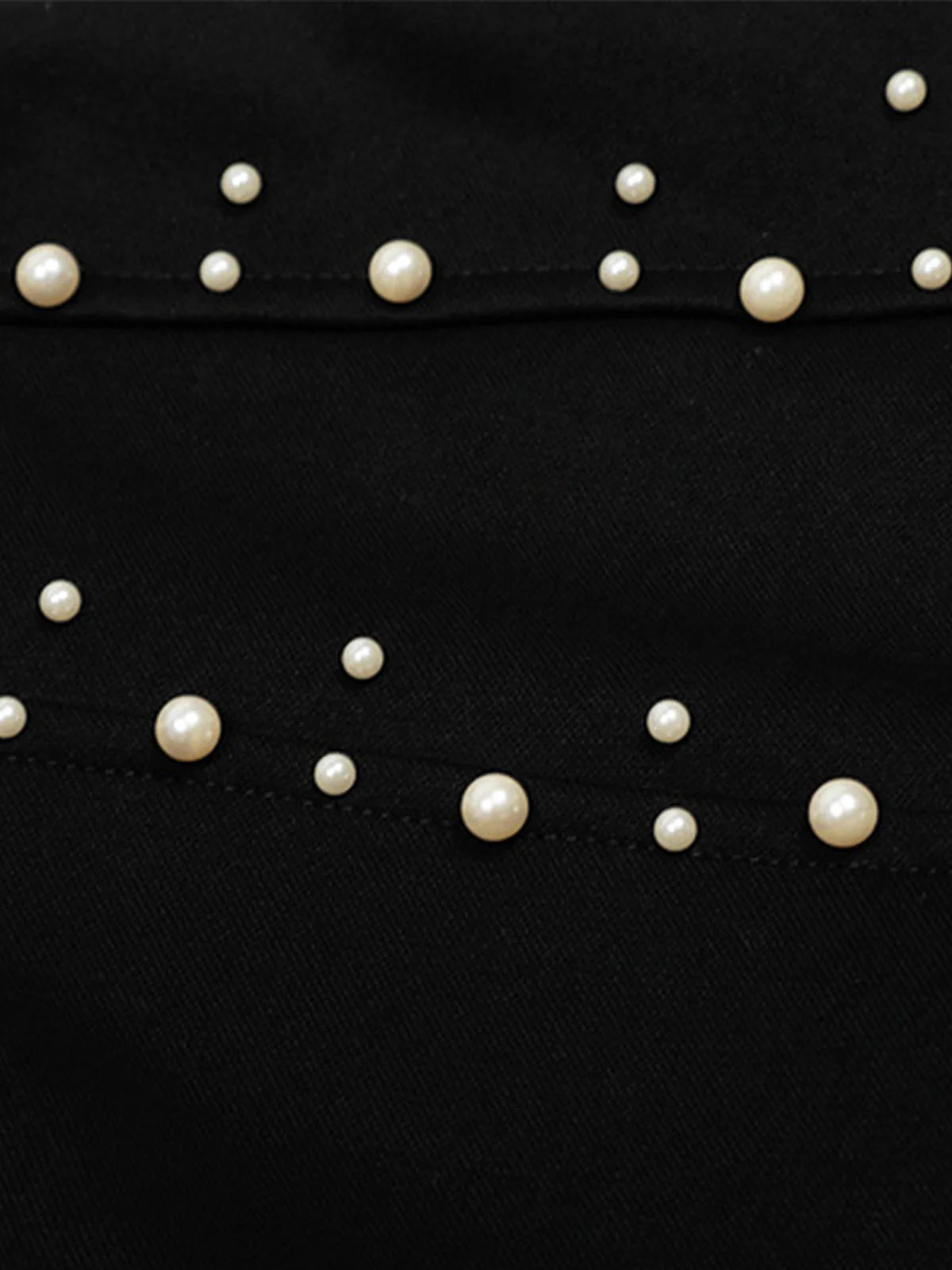 Pearl Design Cropped Jacket - Image 10