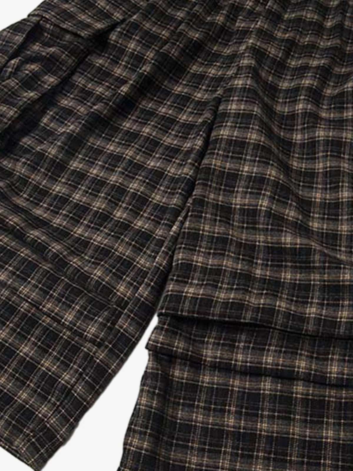 Plaid Cargo Pocket Jorts - Image 8