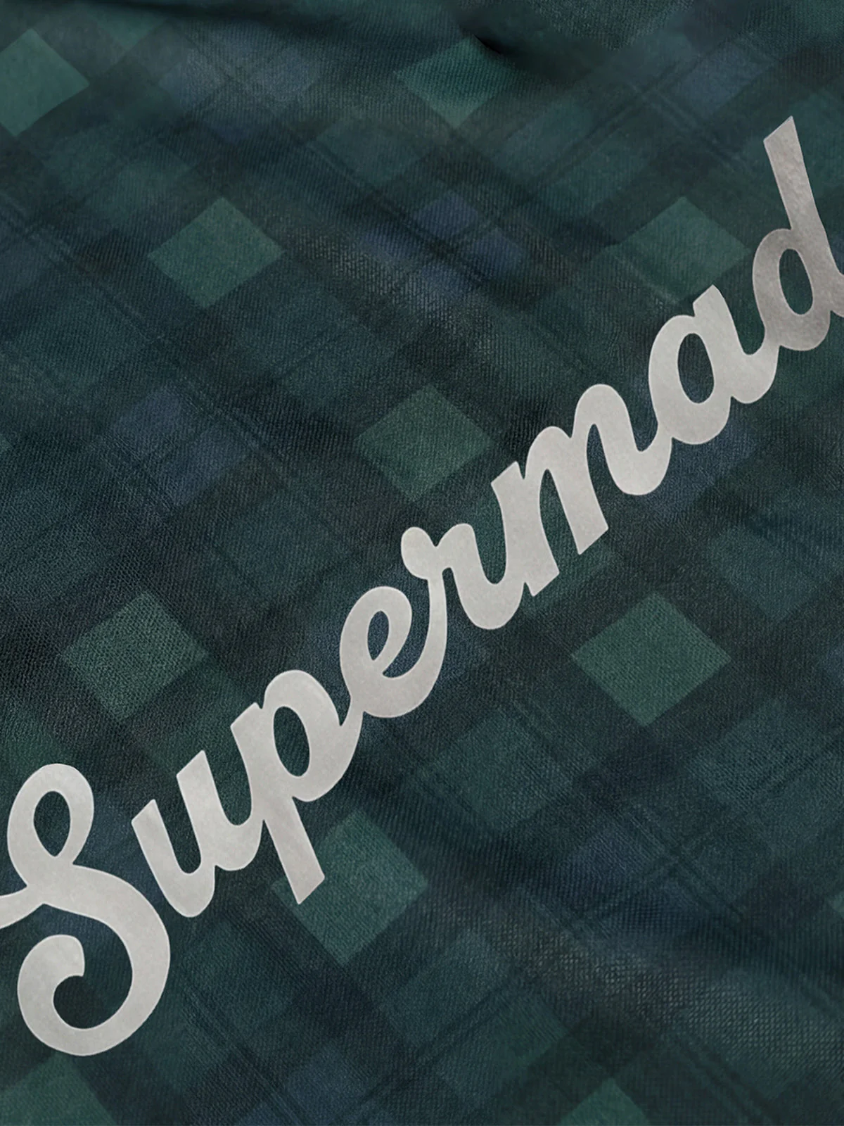 Plaid V-Neck Sport Long Sleeve Jersey - Image 4