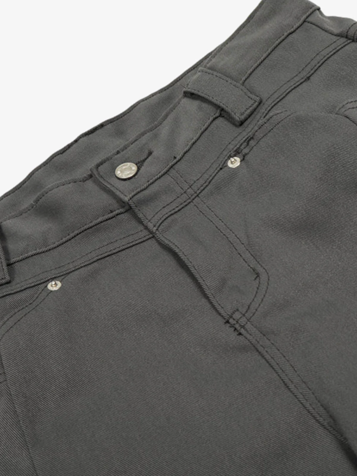 Pleated Deconstructed Tailored Pocket Casual Pants - Image 10