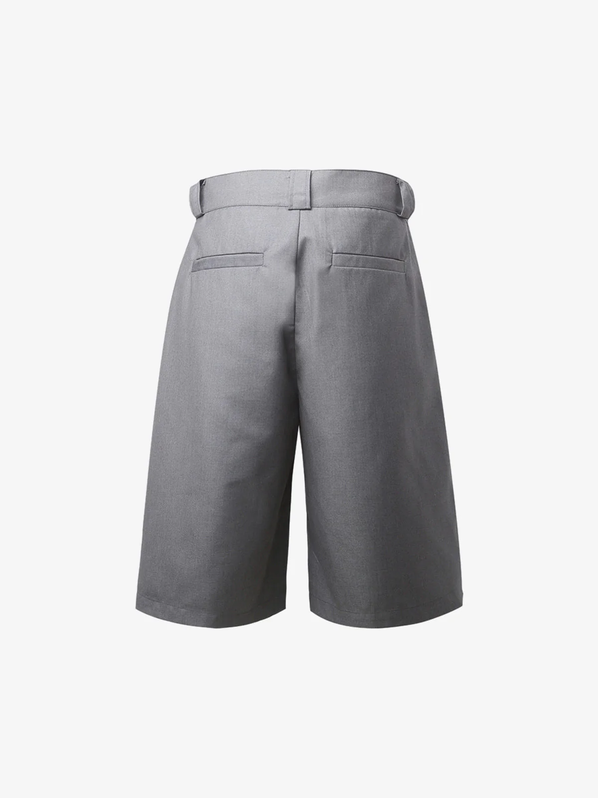 Pleated Design Pendant Decoration Baggy Shorts - 2482 - Image 4