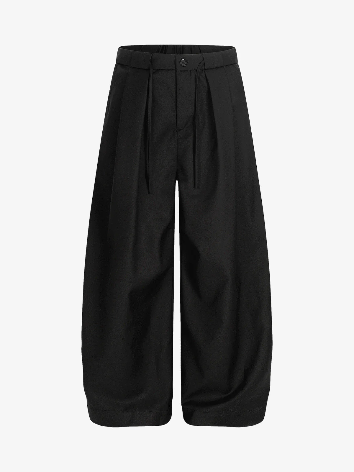 Pleated Drawstring Scimitar Track Pants - Image 8