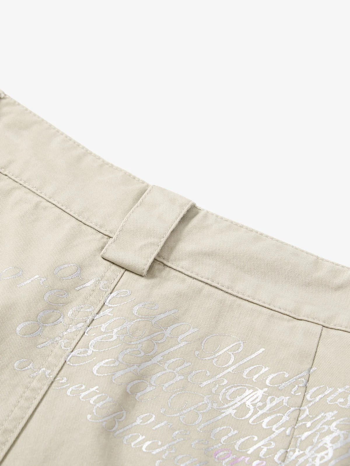 Pleated Multi Pocket Cargo Wide Leg Pants - Image 6