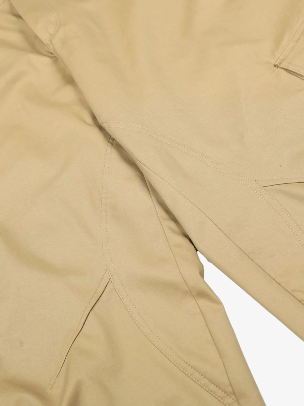 Pleated Utility Pocket Wide Leg Cropped Cargo Pants - Image 5