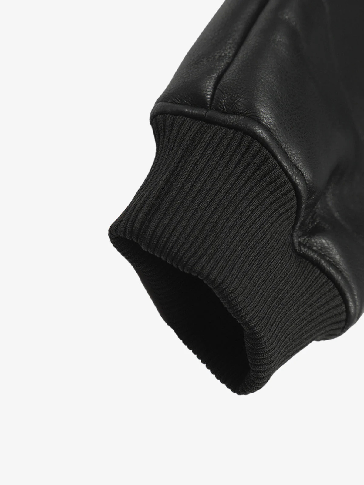 PU Leather Faux Fur Hooded Trim Fleece Spliced Zip Up Jacket - Image 11