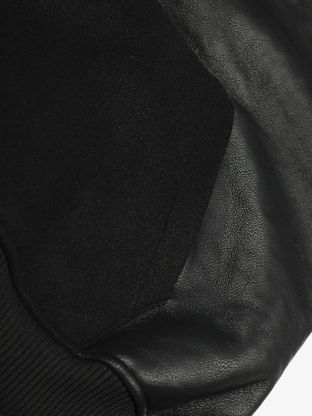 PU Leather Faux Fur Hooded Trim Fleece Spliced Zip Up Jacket - Image 13