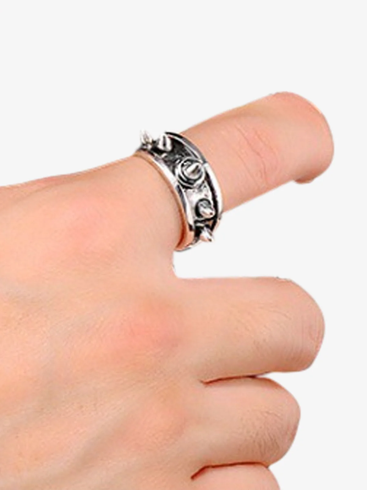 Punk Stud Ring - Image 6