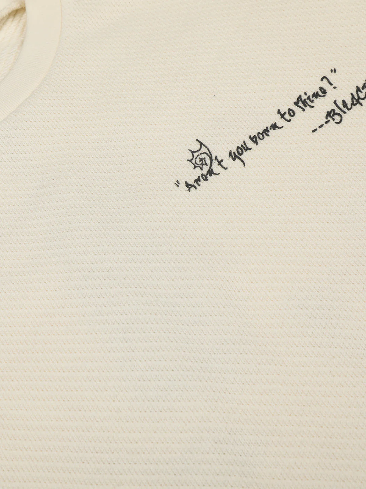 Raw Hem Clean-Fit Crew Neck Pullover - Image 5