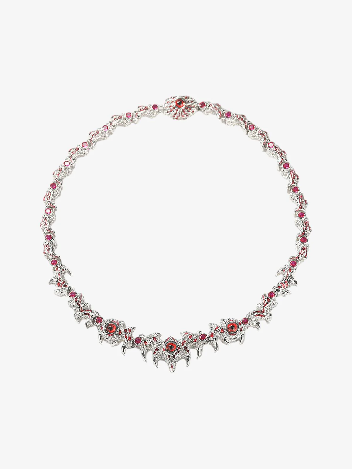 Red Eyes Copper Necklace - Image 2