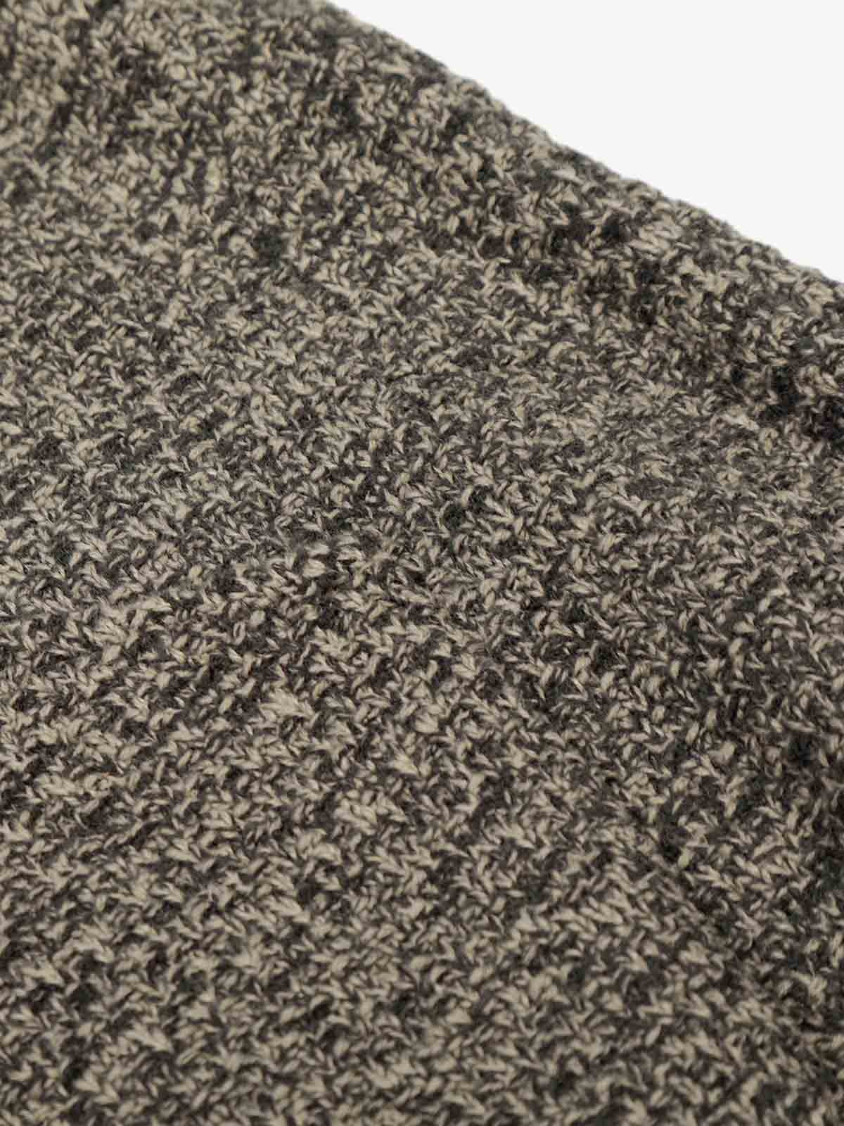 Relaxed Fit Knit Hooded Pullover Hoodie Sweater - Image 6