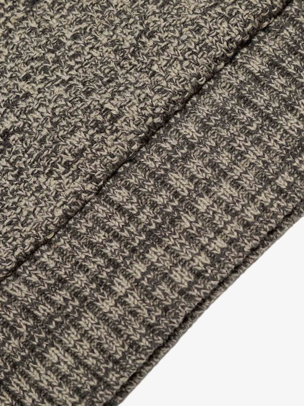 Relaxed Fit Knit Hooded Pullover Hoodie Sweater - Image 8