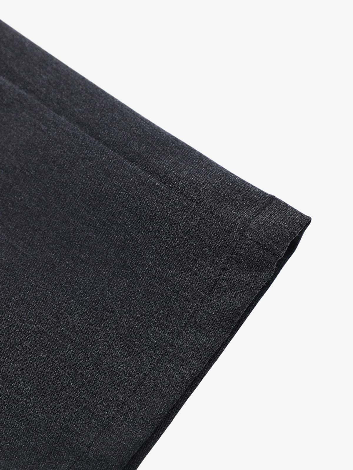 Retro Asymmetric Waist Loose Wide-Leg Trousers - Image 9