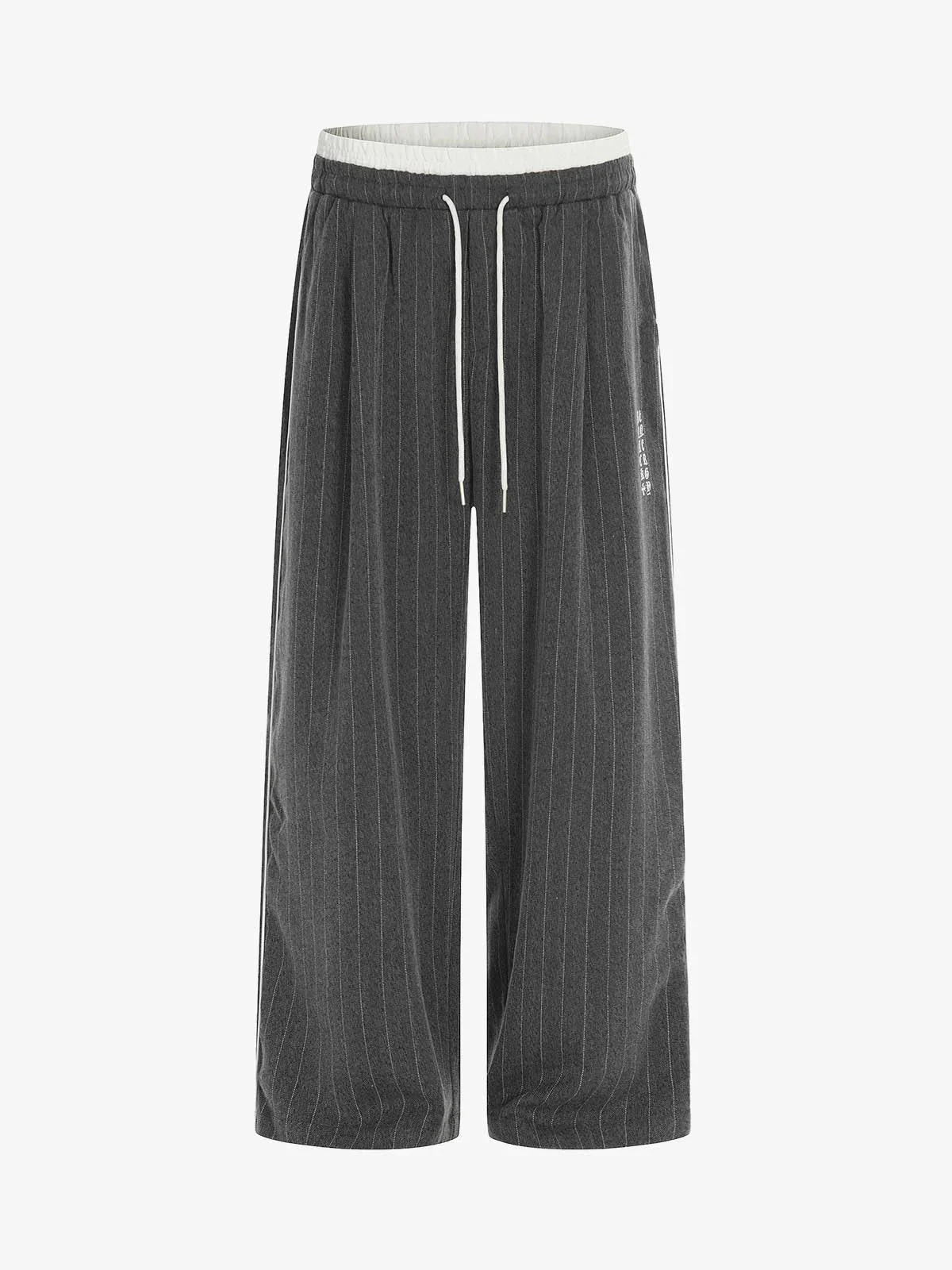 Retro Color-Blocked Striped Stand-Collar Tracksuit - Image 4