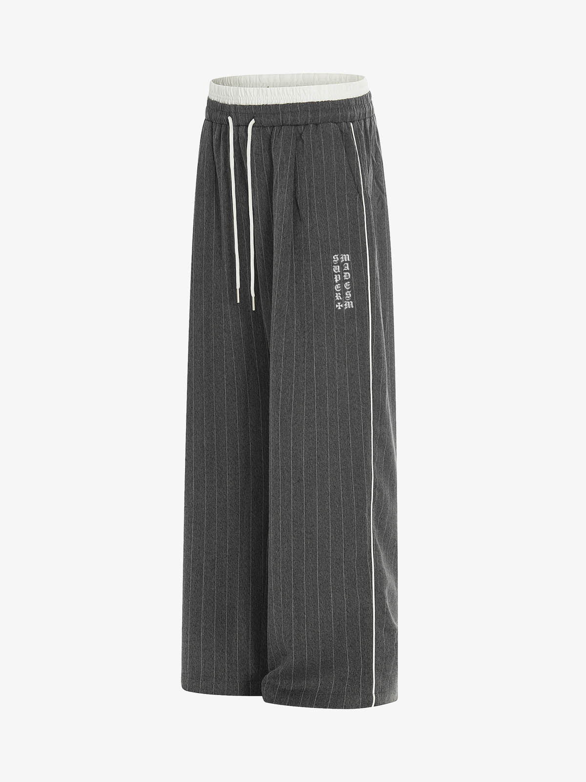 Retro Color-Blocked Striped Stand-Collar Tracksuit - Image 9