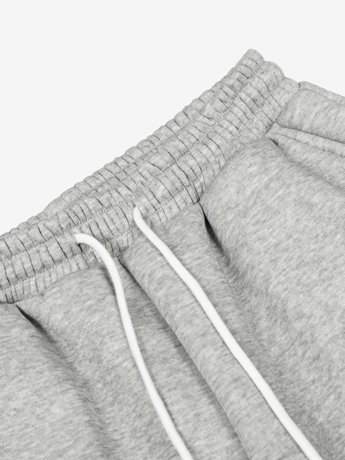 Retro Contrast Panel Drawstring Sweatpants - Image 6