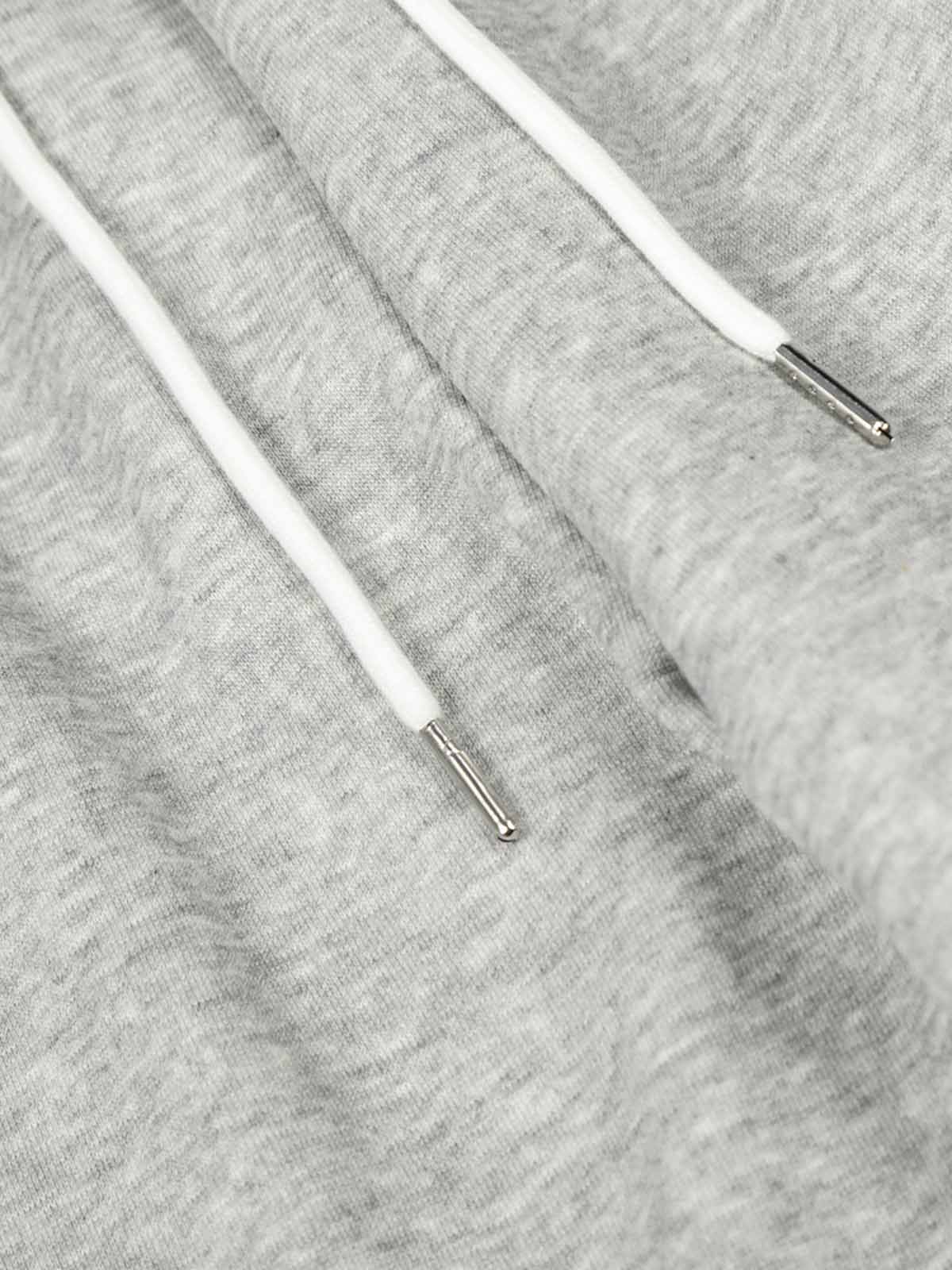Retro Contrast Panel Drawstring Sweatpants - Image 7