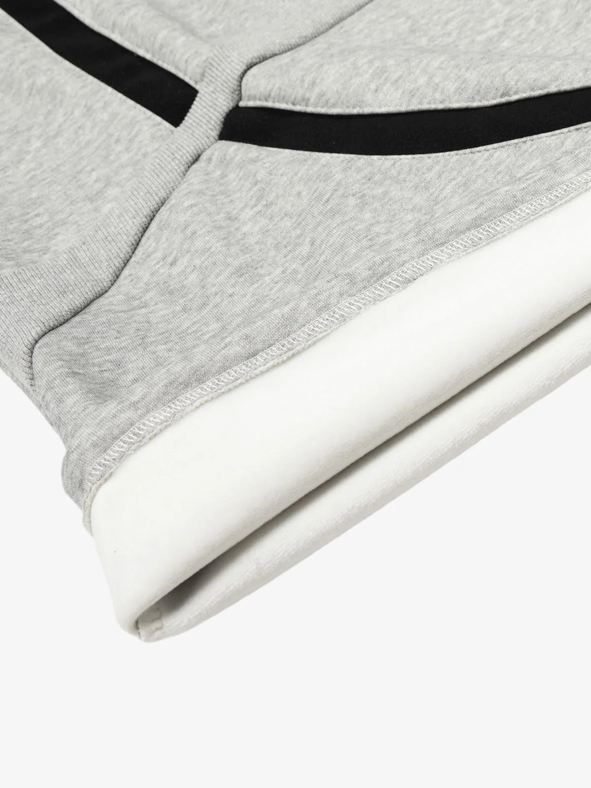 Retro Contrast Panel Drawstring Sweatpants - Image 9