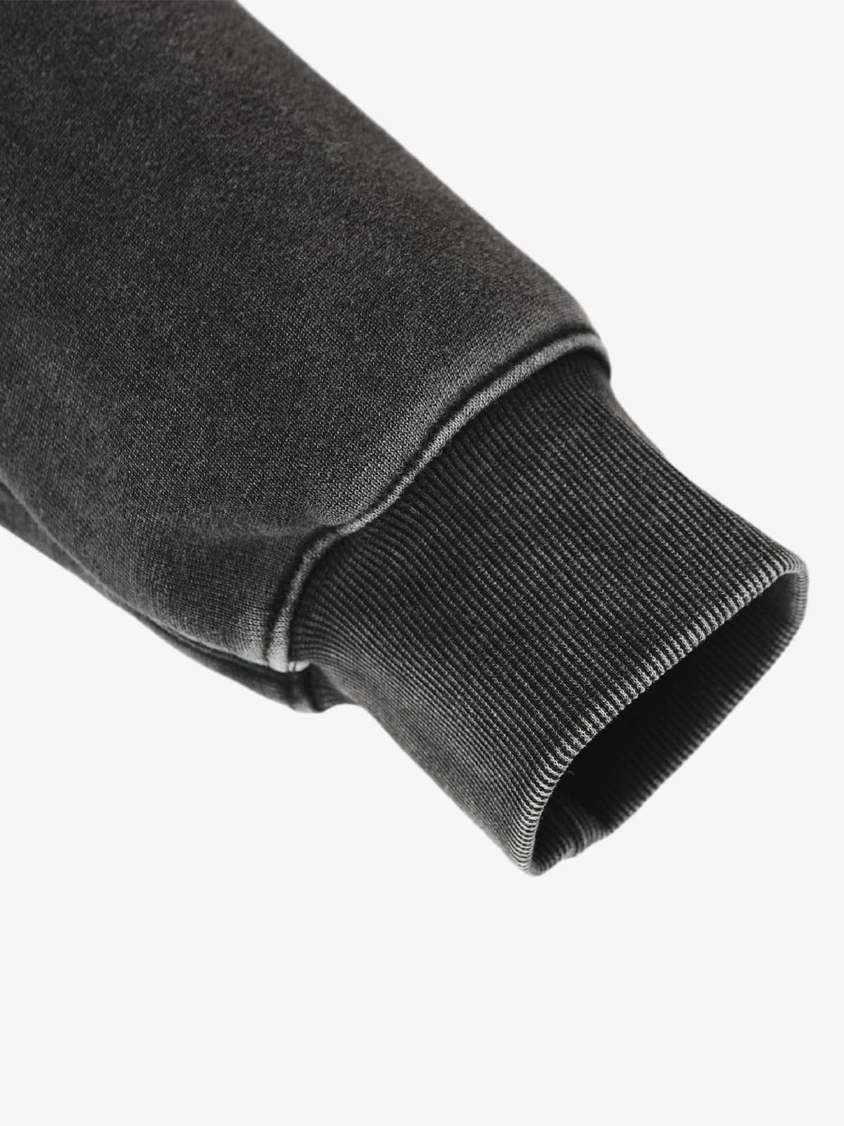 Retro Deconstructed Patchwork Washed Hoodie - Image 14