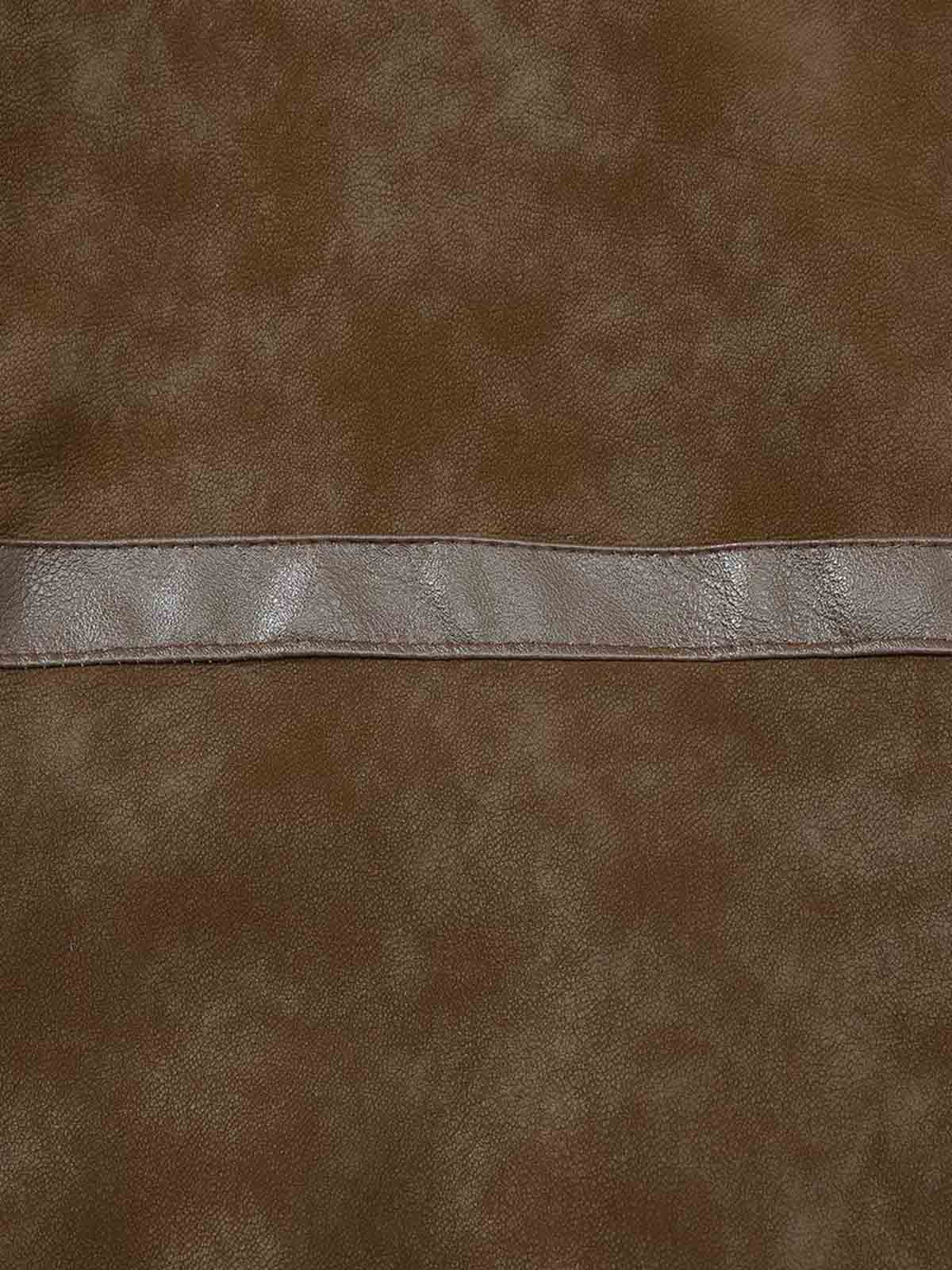 Retro Detachable Faux Fur Collar Suede Fleece Hoodie Jacket - Image 18