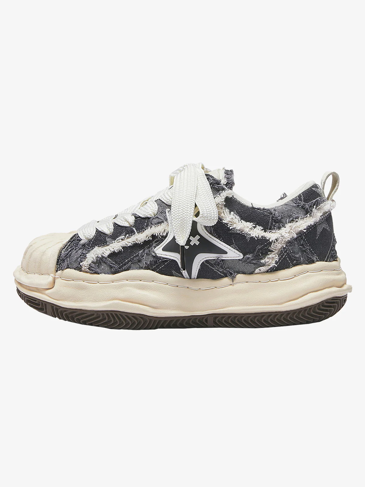 Retro Distressed Deconstructed Sneakers - 2517 - Image 5