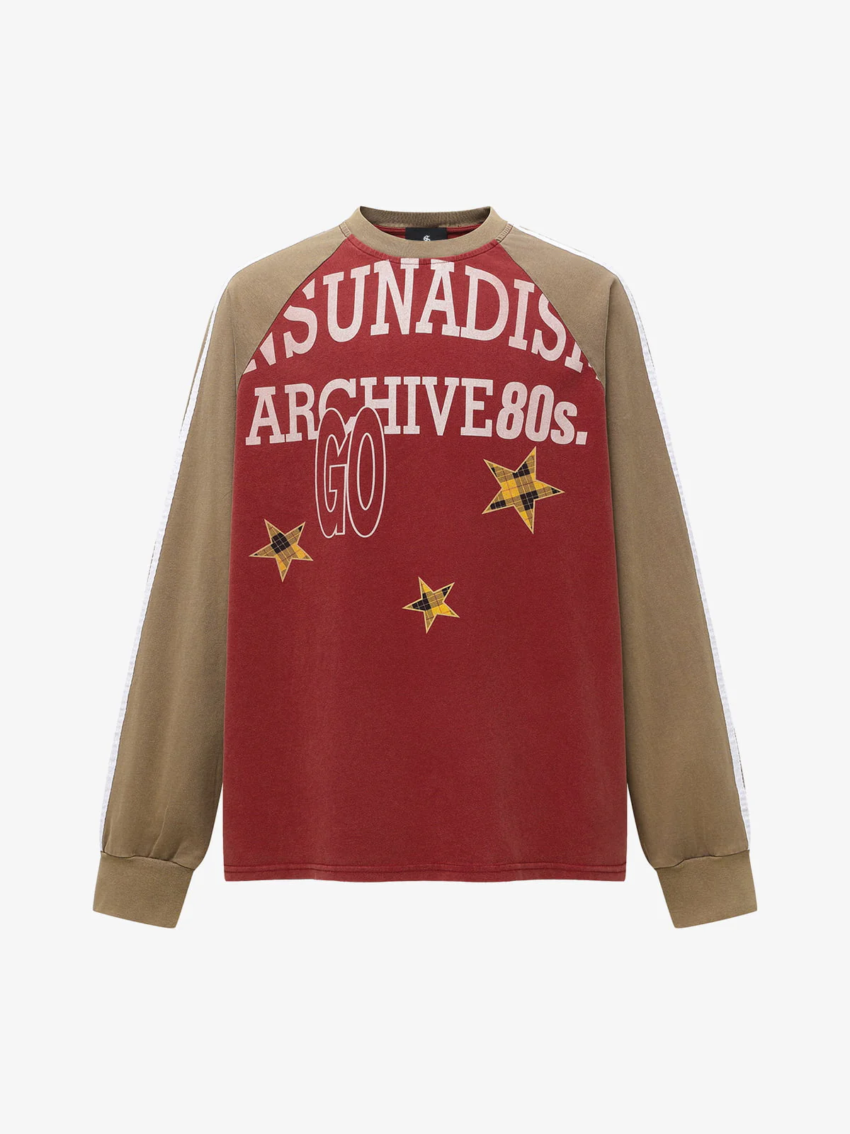 Retro Distressed Motorcycle Colorblock Sweatshirt - Image 9
