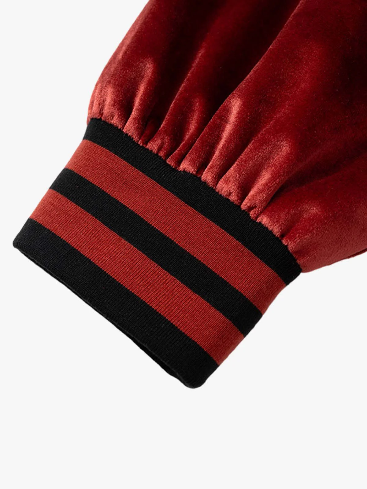Retro Heavy Design Flight Baseball Jacket - Image 10