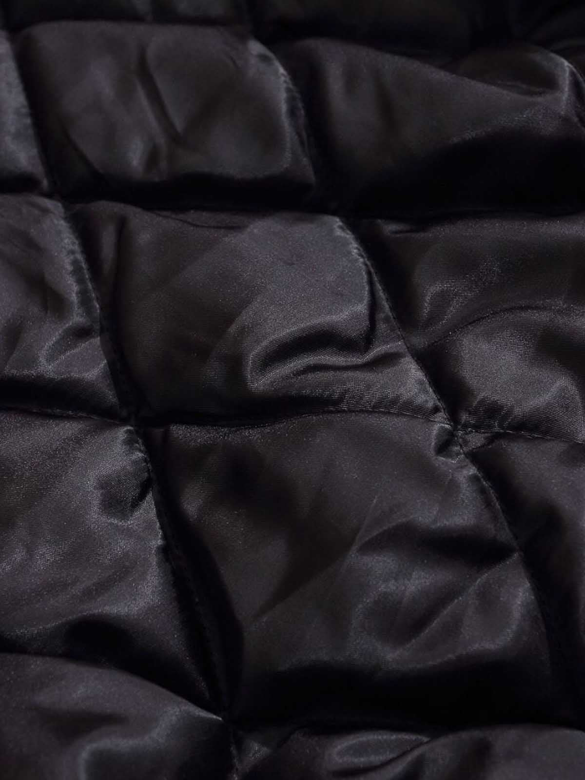 Retro Leopard Fur Collar Padded Bomber Jacket - Image 11