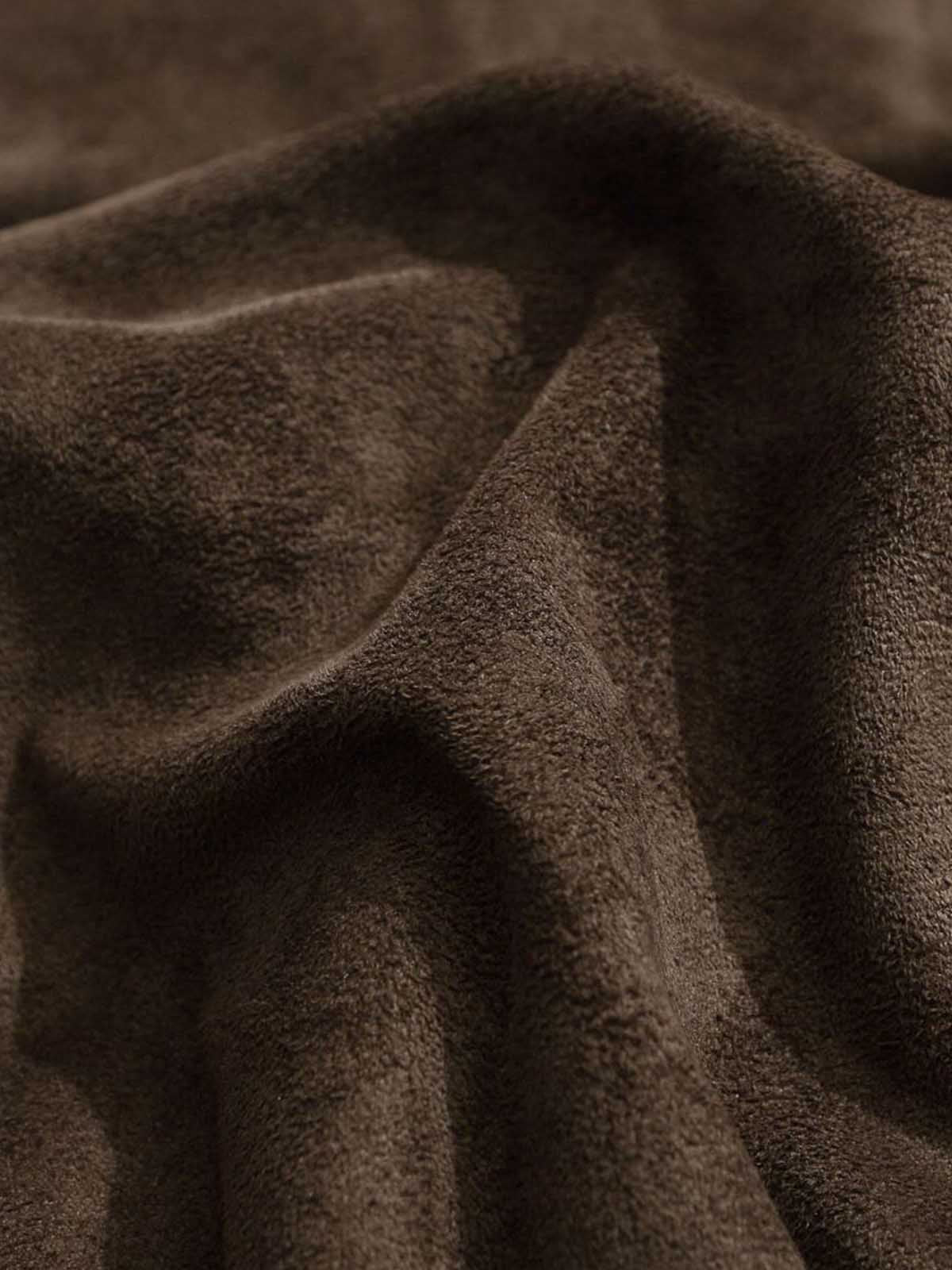 Retro Leopard Fur Collar Padded Bomber Jacket - Image 14