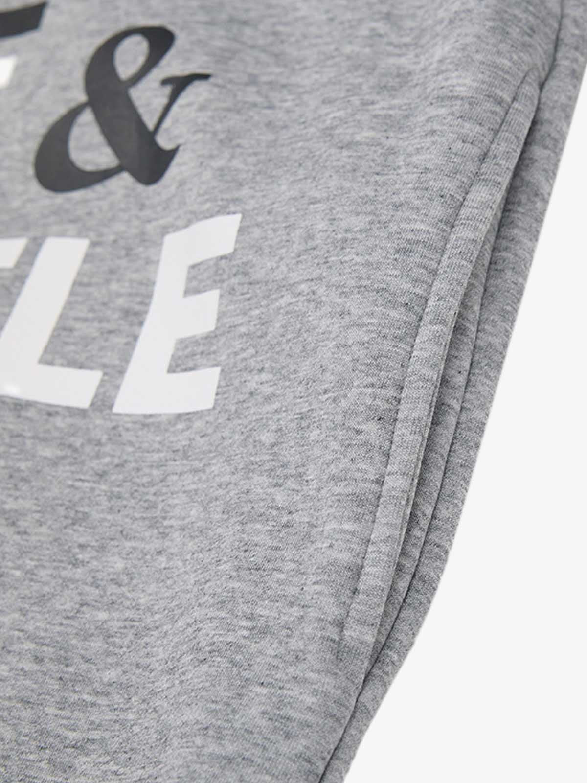 Retro Letter Print Thickened Hoodie - Image 10