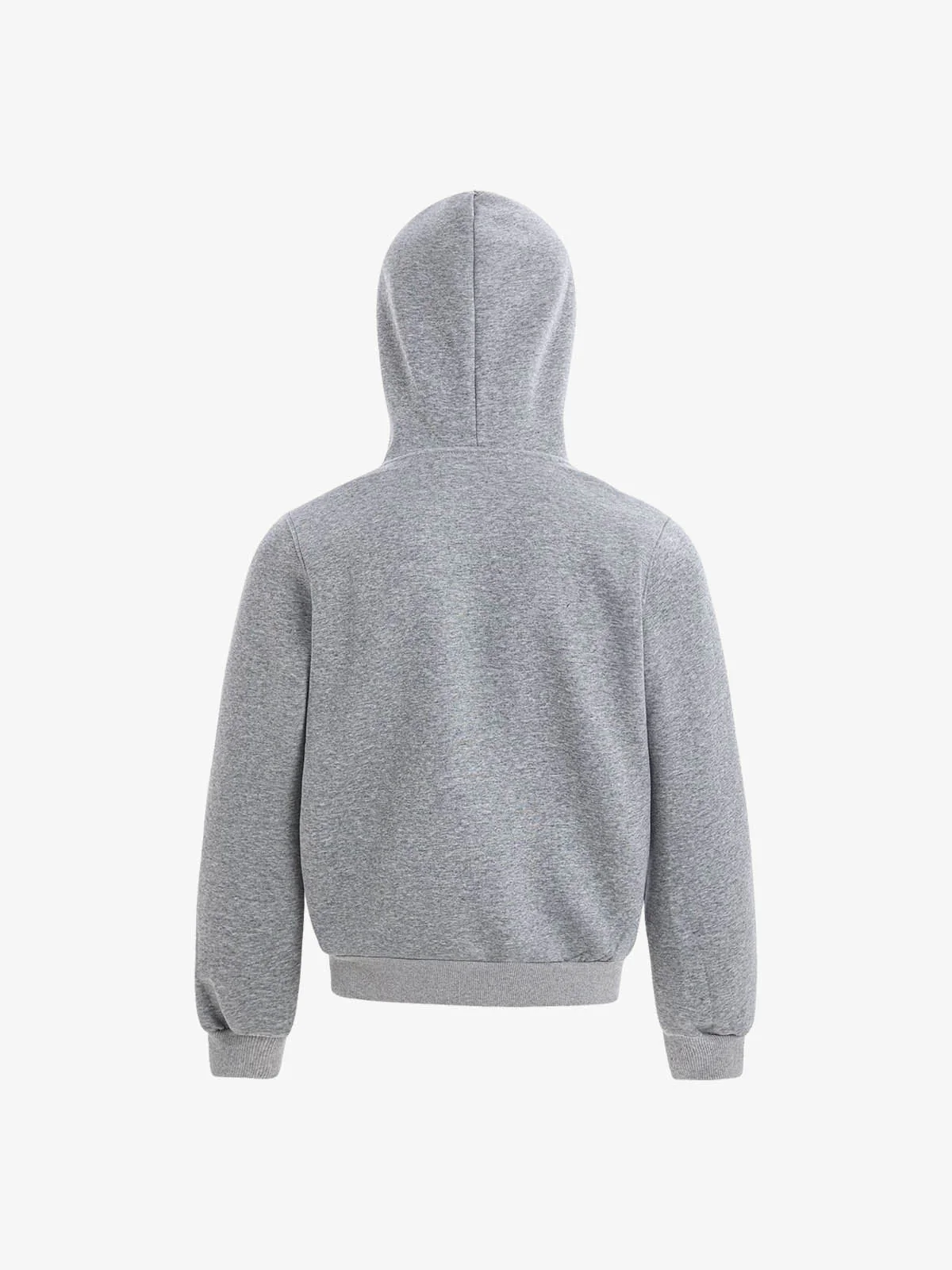 Retro Letter Print Thickened Hoodie - Image 4