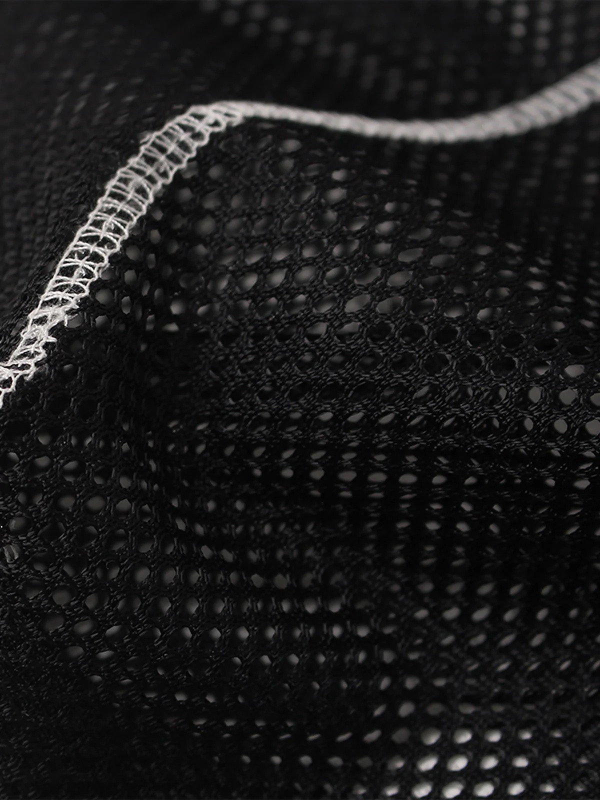Retro Mesh Panel Number Print Contrast Stitch Jersey T-Shirt - Image 15