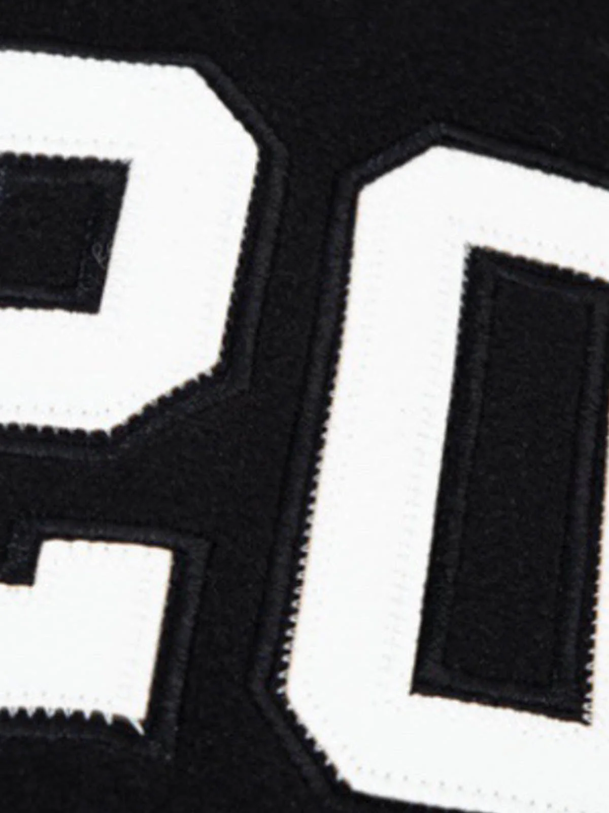 Retro Varsity Number Patch Jacket - Image 3
