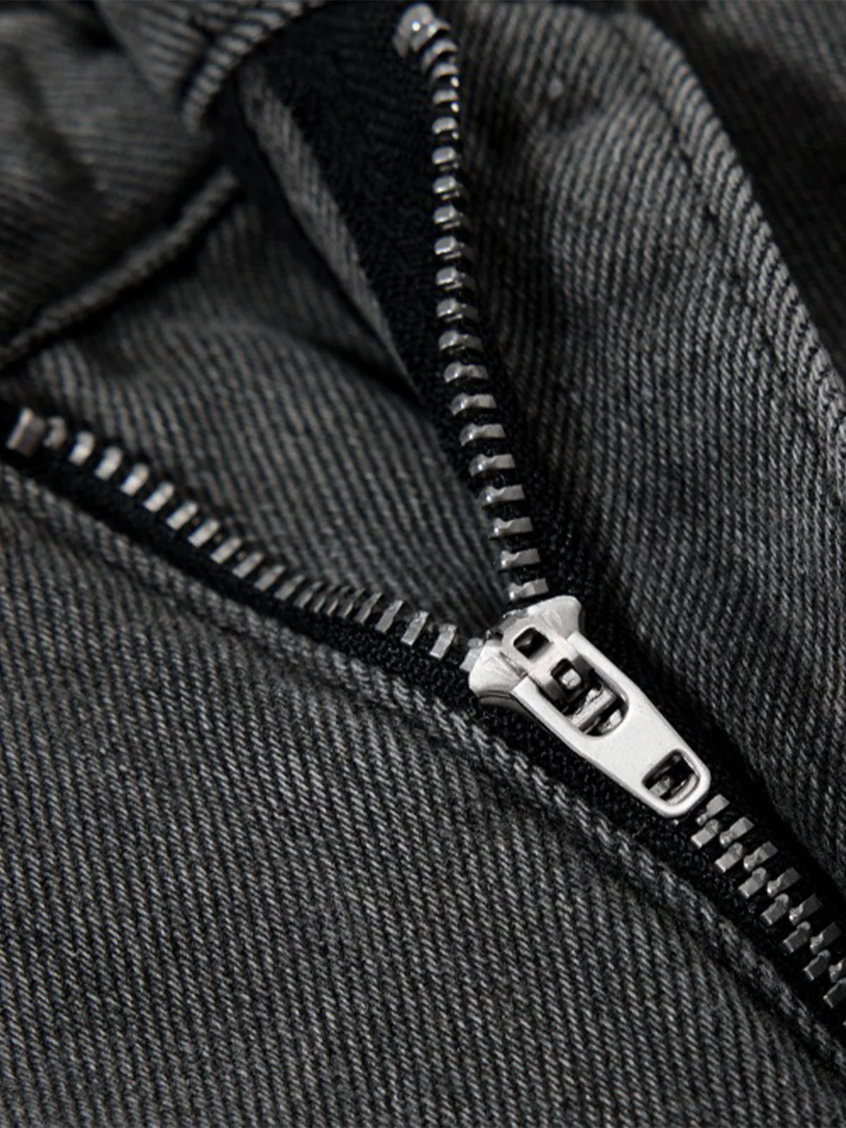 Retro Washed Distressed Deconstructed Patchwork Barrel Jeans - Image 7