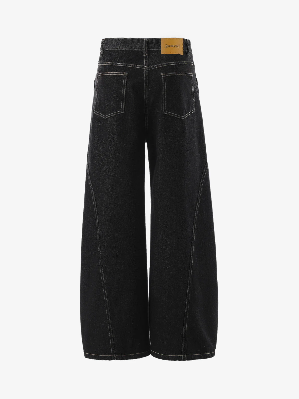 Reverse-Stitched Multi-Button Jeans - Image 6
