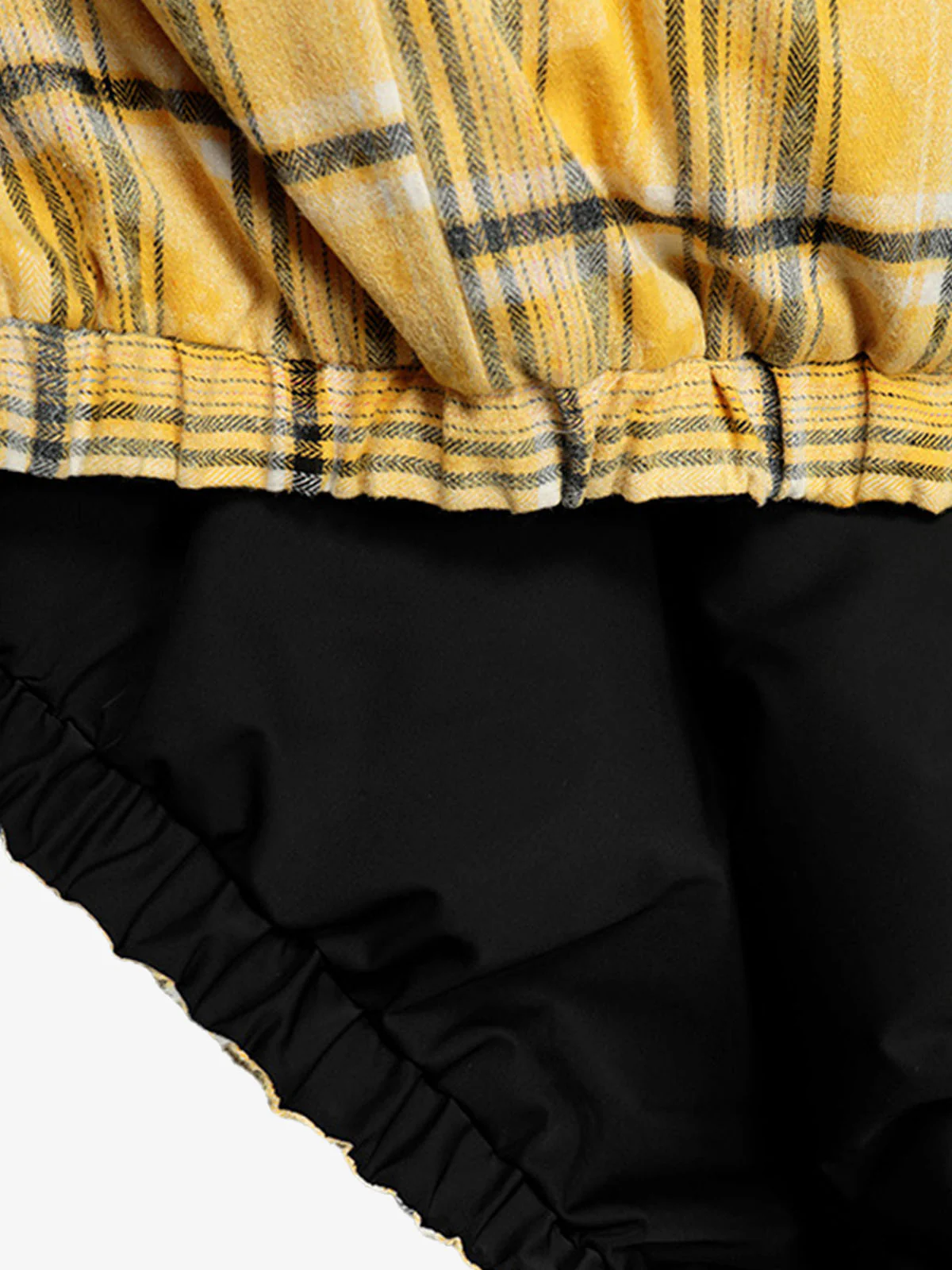 Reversible Plaid and Solid Insulated Jacket - Image 10