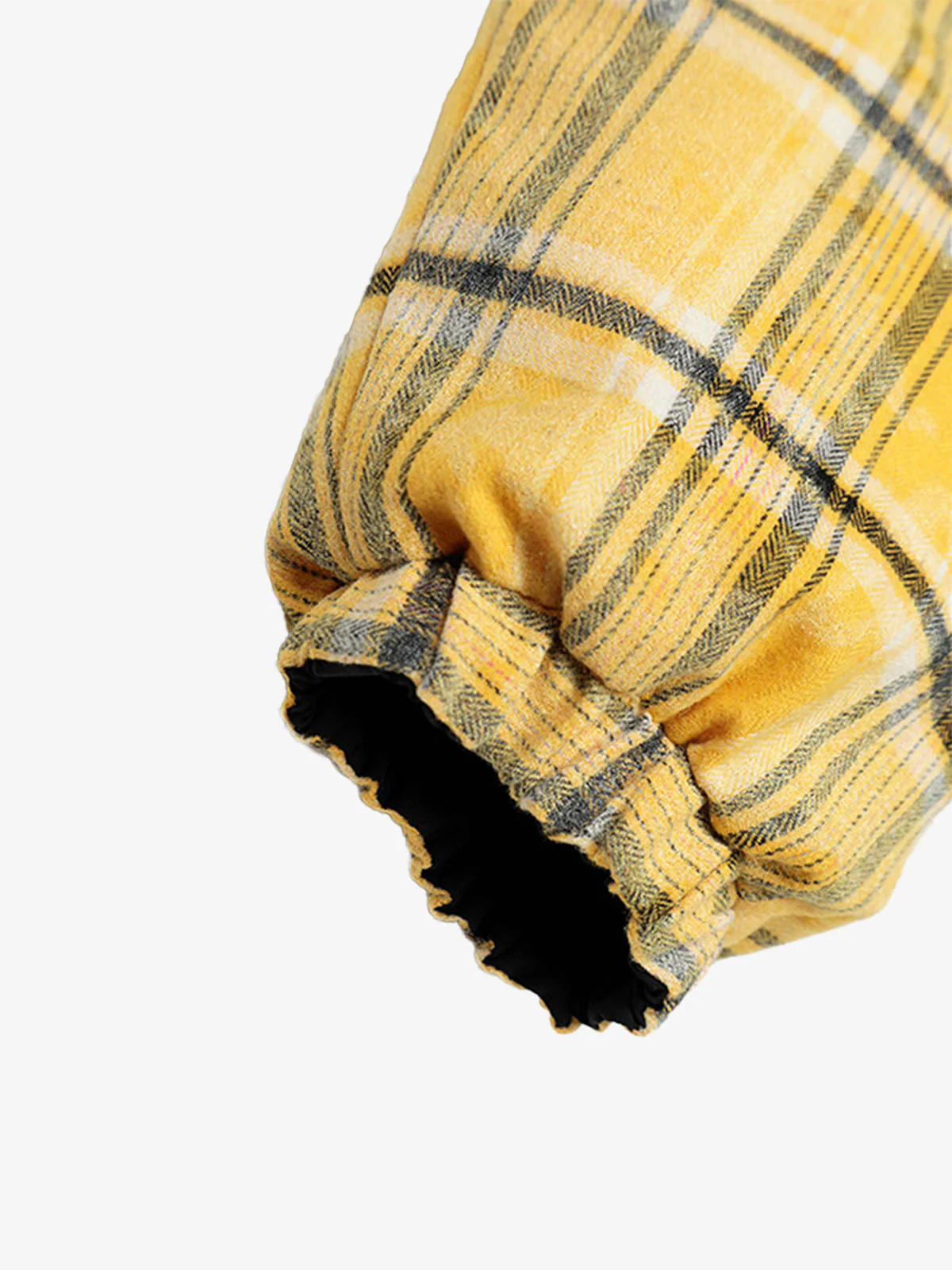 Reversible Plaid and Solid Insulated Jacket - Image 12