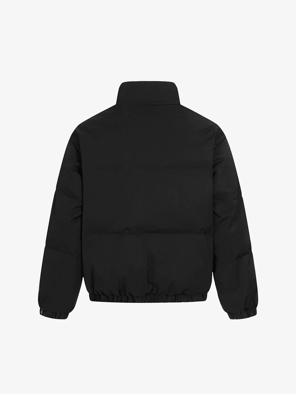 Reversible Plaid and Solid Insulated Jacket - Image 5