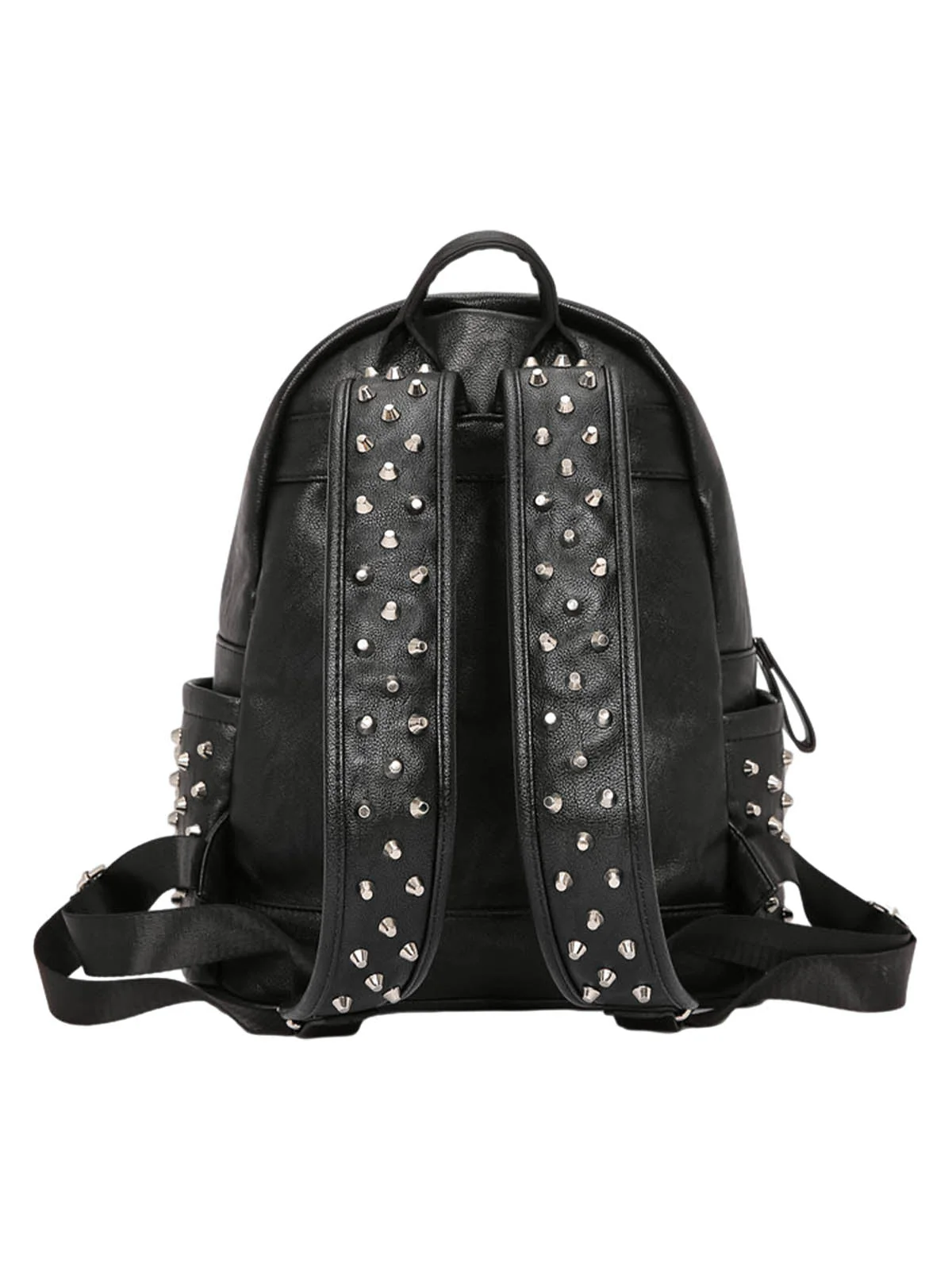Rivet Crocodile-Print Backpack - 2464 - Image 3