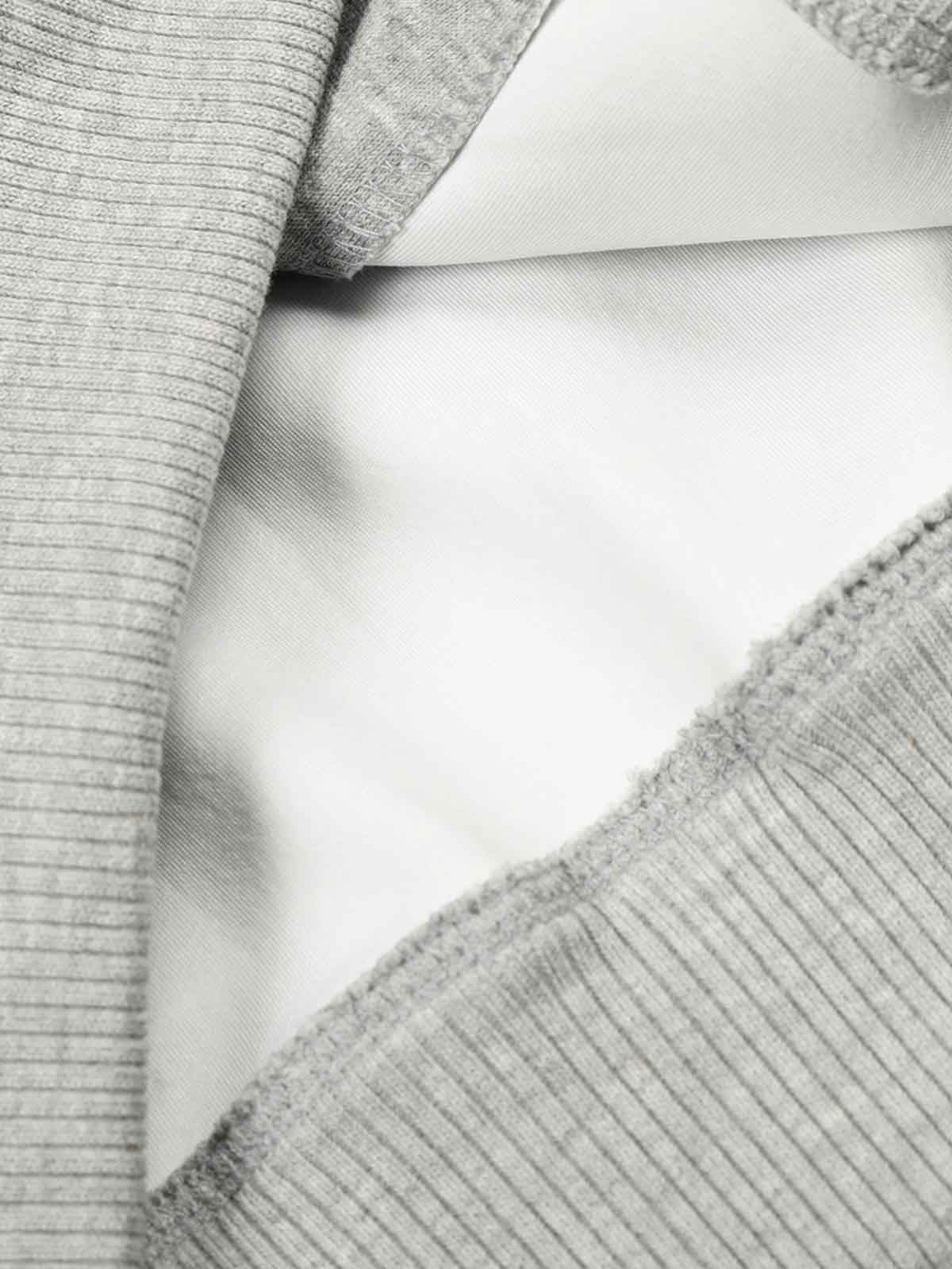 Rivet Detail Fleece Zip Up Hoodie - Image 11