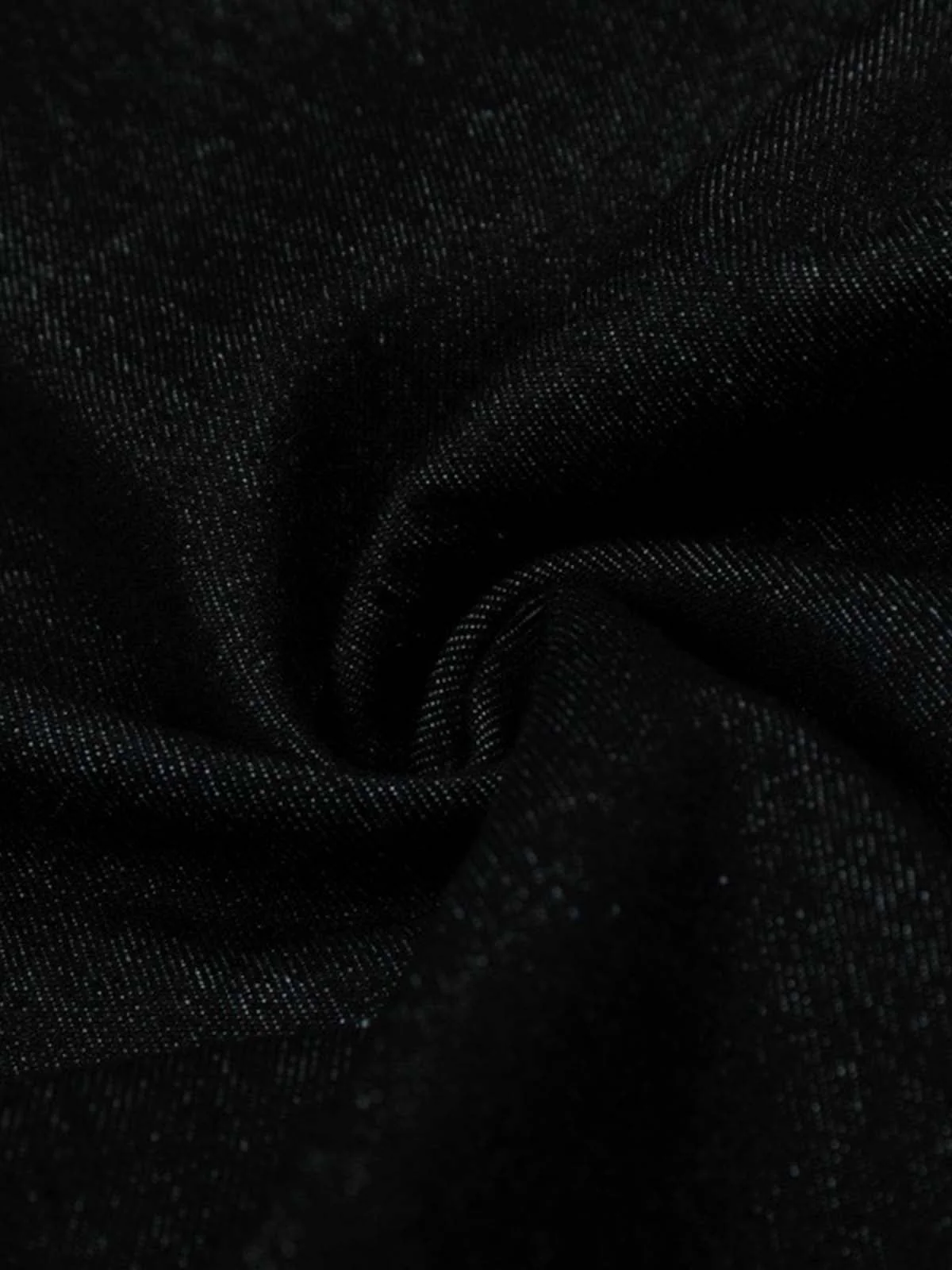 Rope Detail Waist Wide Leg Denim Jeans - Image 5