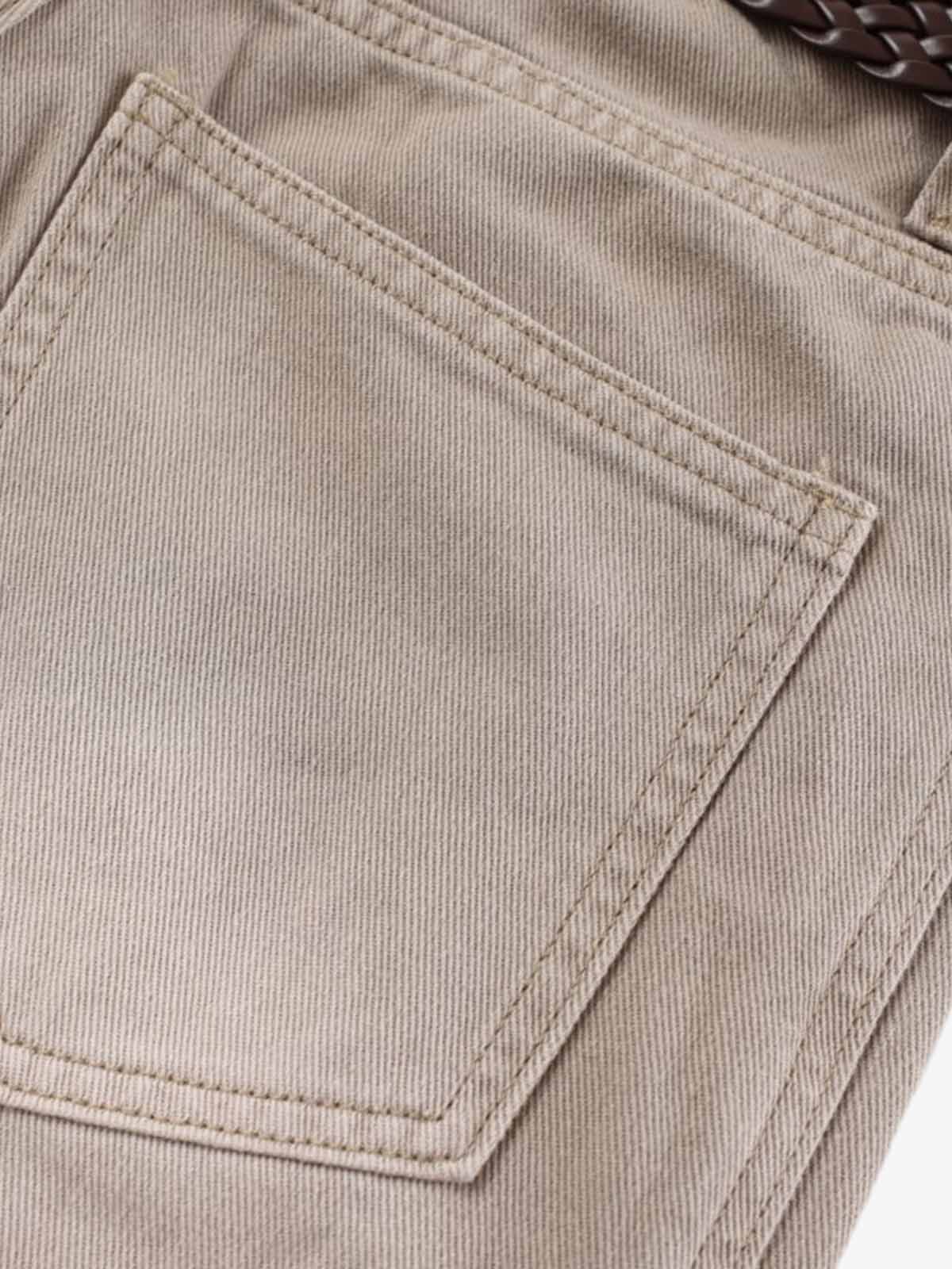 Scarf Belt Detail Balloon Wide Leg Jeans - Image 15