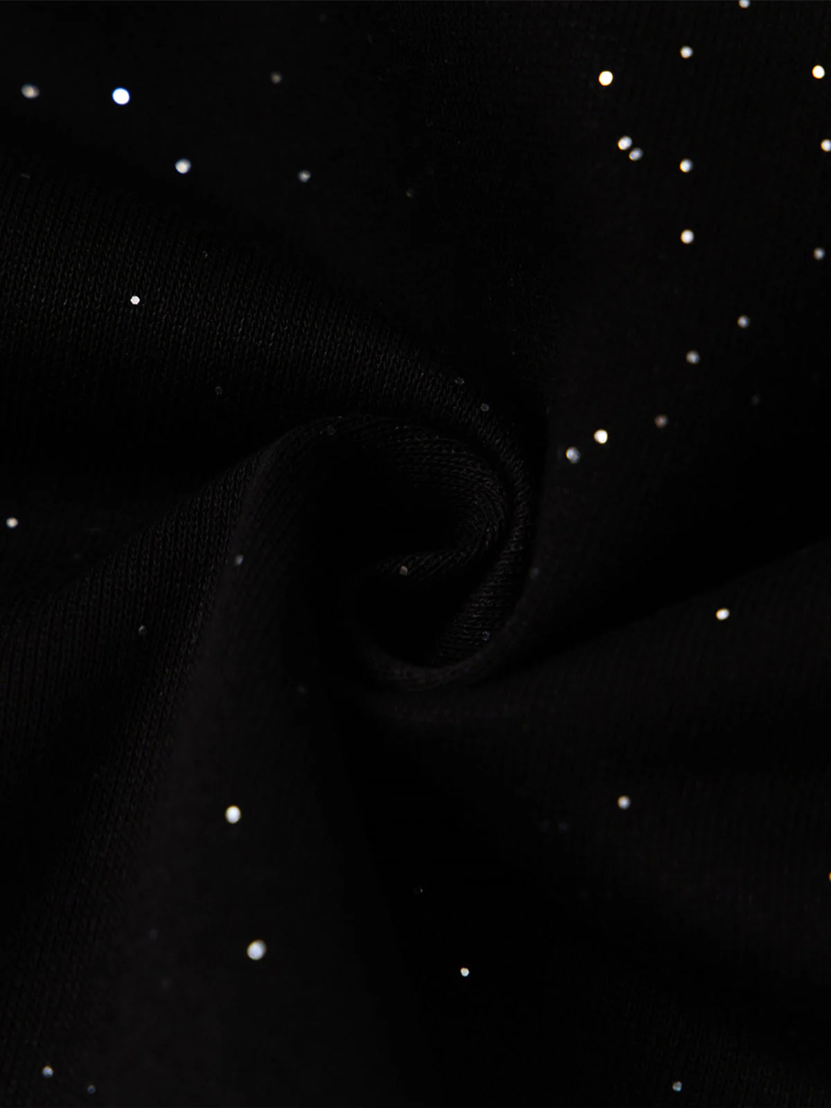 Simple Letter Print Sparking Loose Hoodie - Image 3