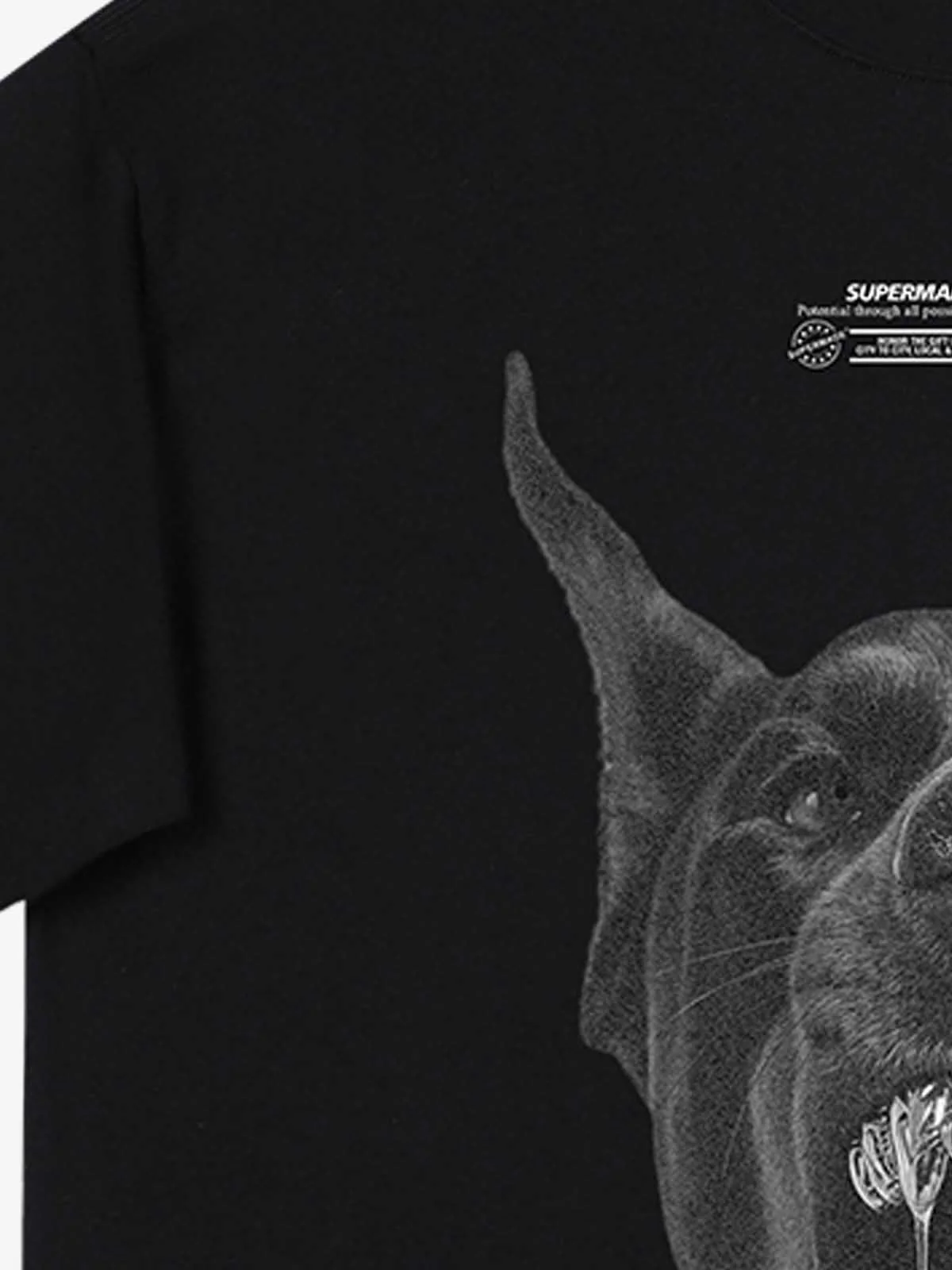 Snarling Doberman Graphic T-Shirt - Image 6