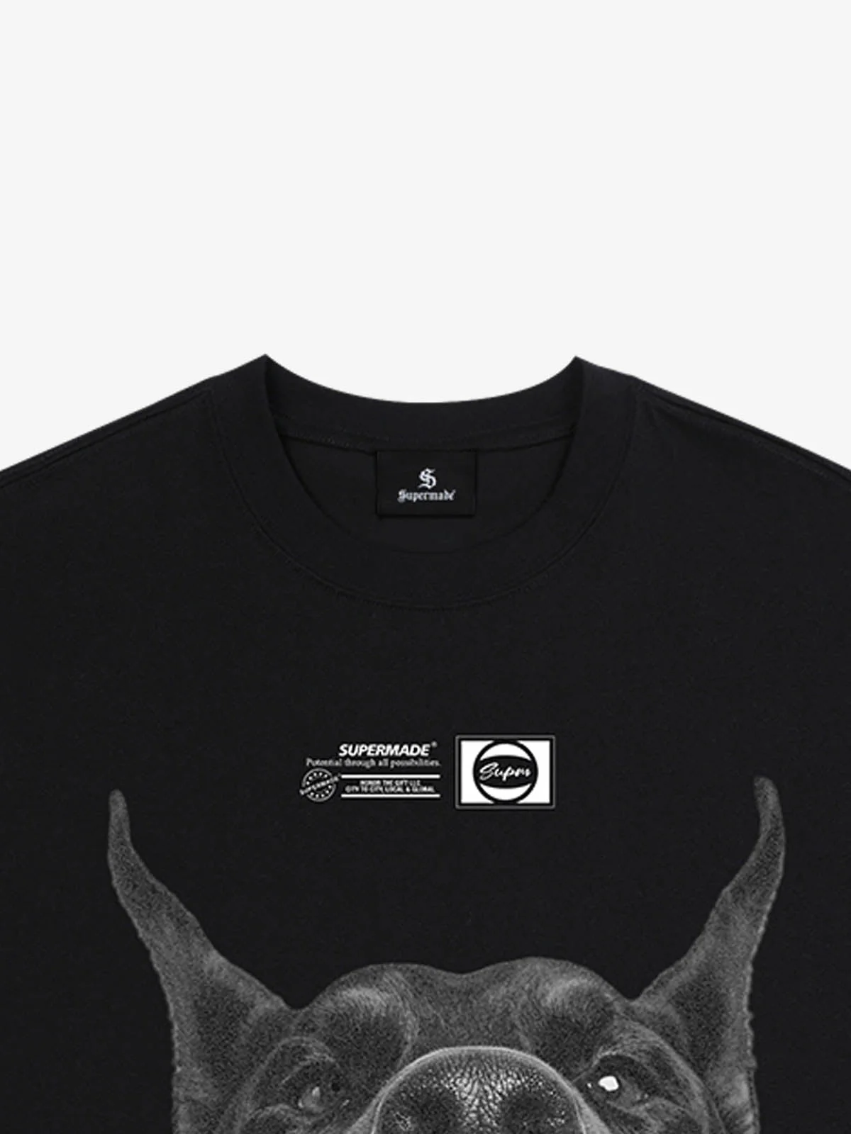 Snarling Doberman Graphic T-Shirt - Image 7