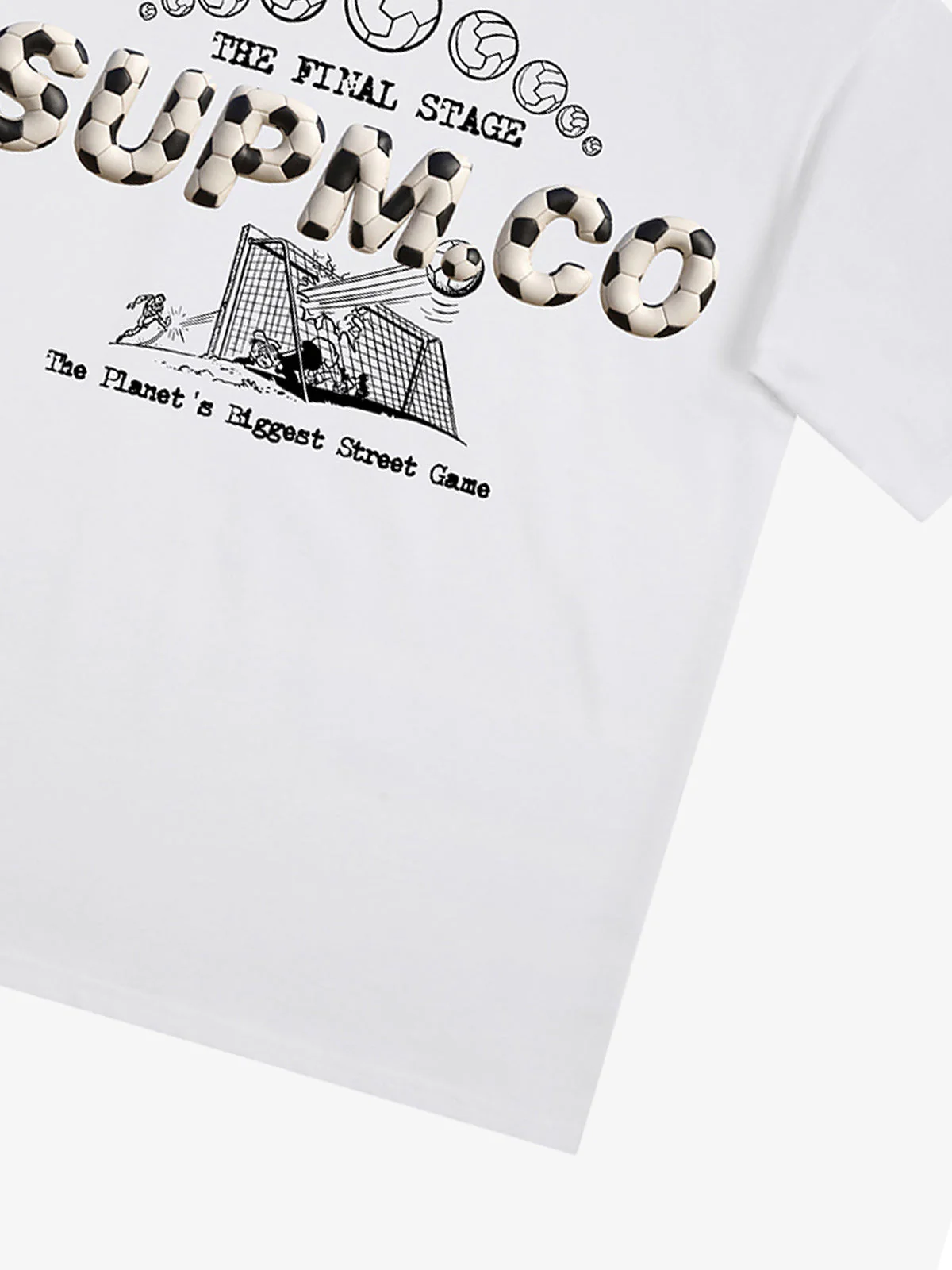 Soccer Graphic SUPM.CO T-Shirt - Image 6